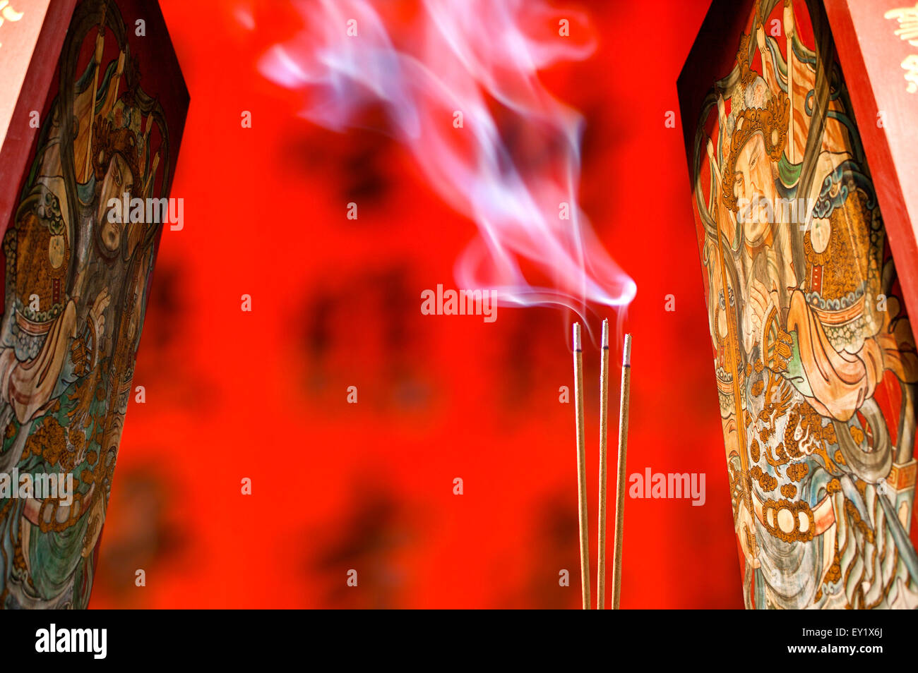 Religion, Incense, Praying Stock Photo Alamy