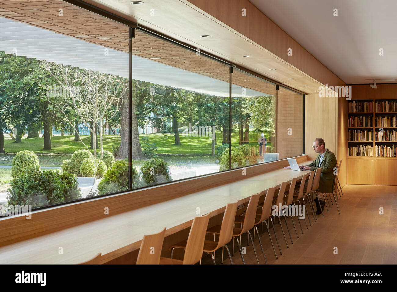 Study Centre Window Whitworth Art Gallery Manchester United