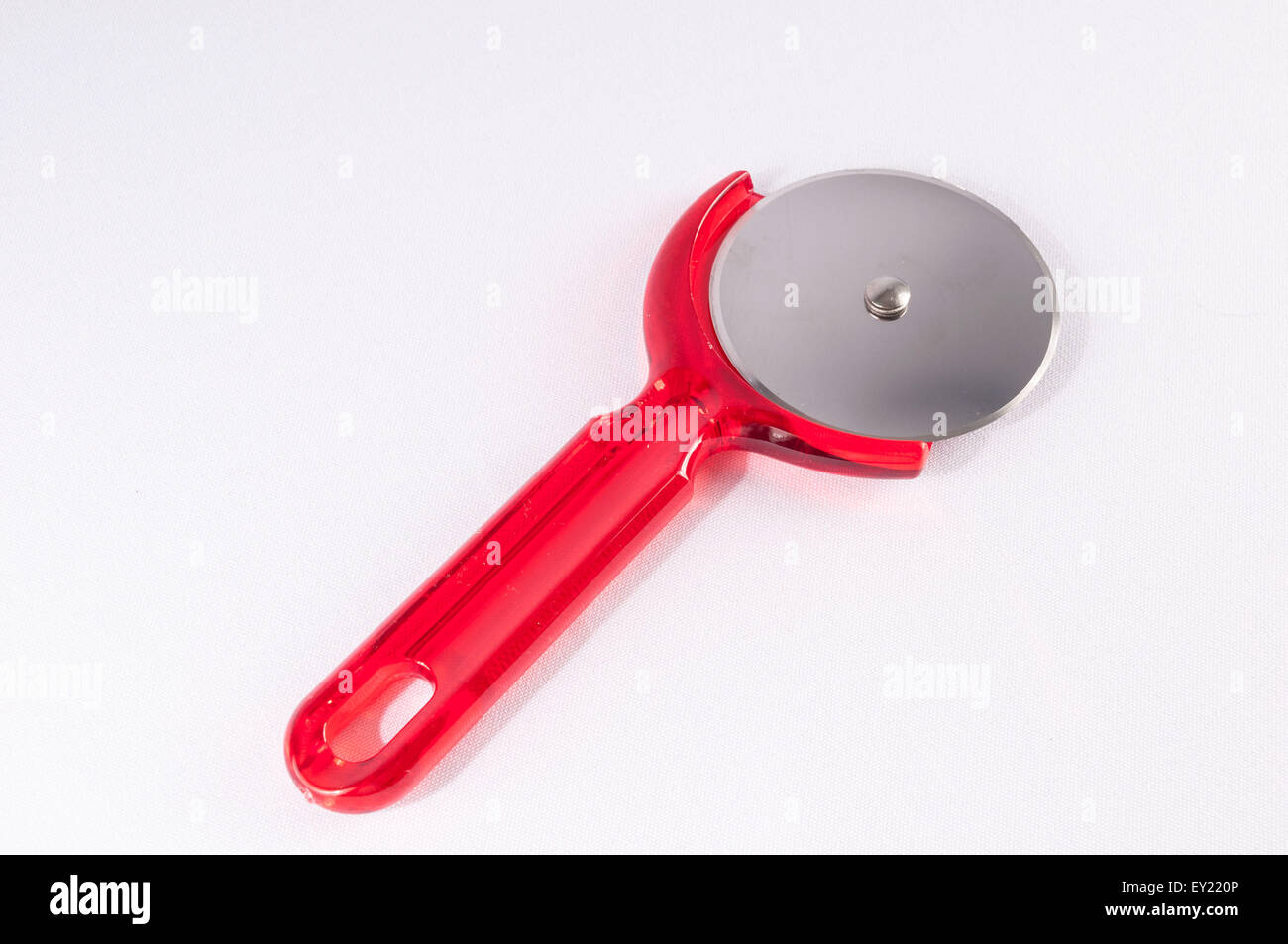 Pizza Cutter Slicer Knife Stock Photo Alamy