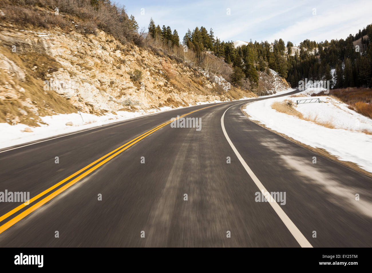 Tarmac road, Salt Lake City, Utah, US Stock Photo - Alamy