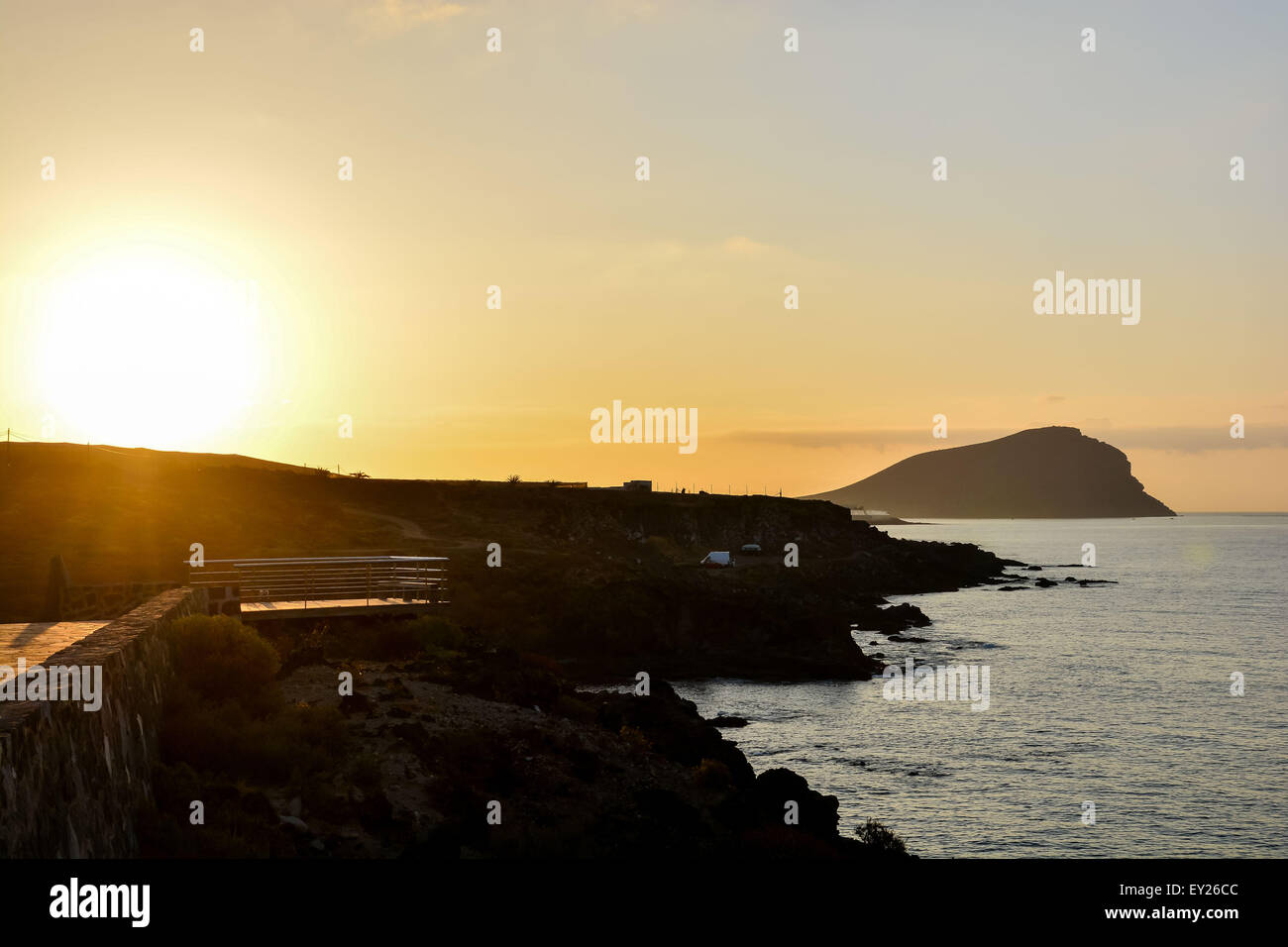 sunrise on the Atlantic Ocean Stock Photo - Alamy