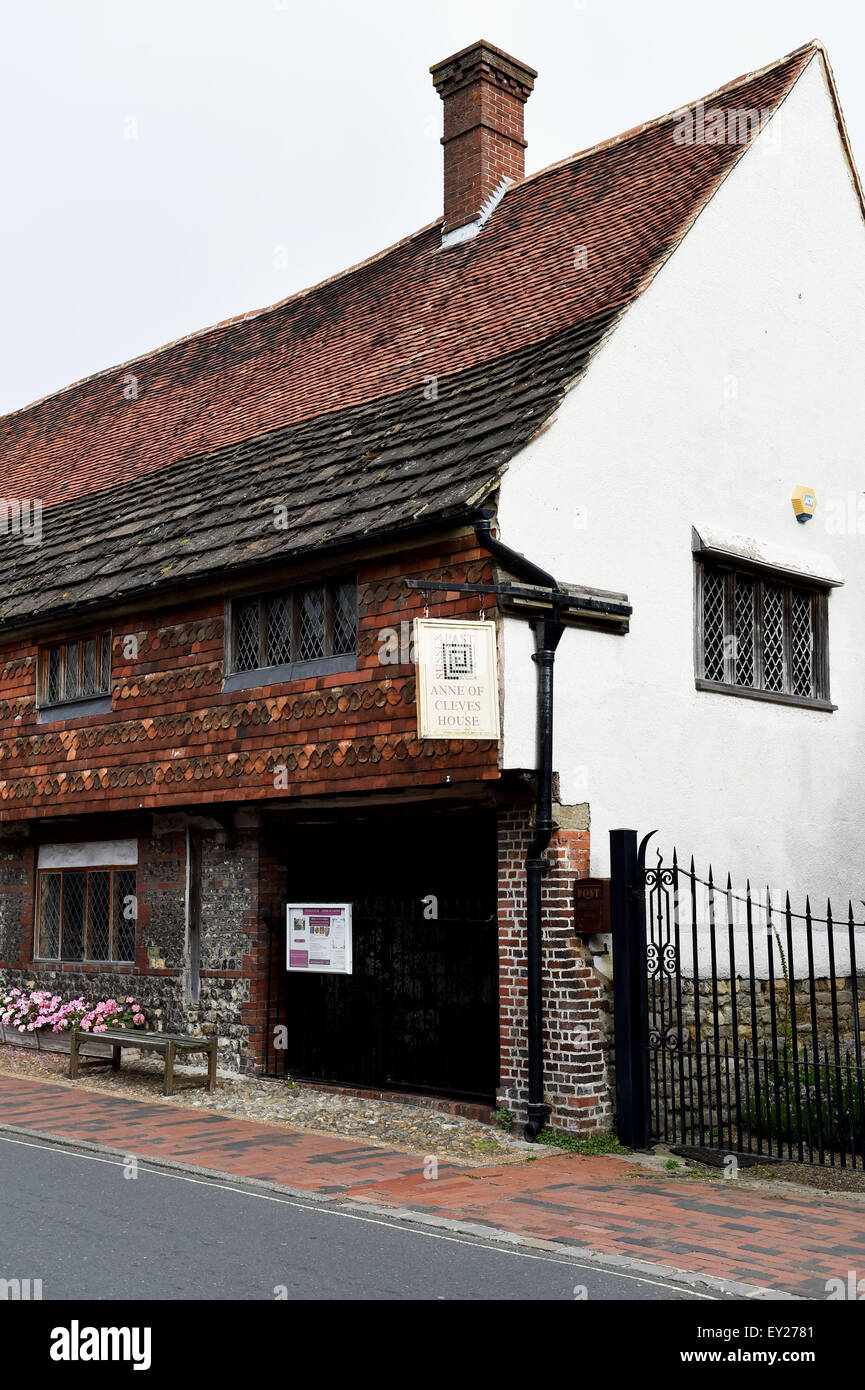 Anne of Cleves House in Lewes East Sussex Anne of Cleves House is a 15thcentury timberframed