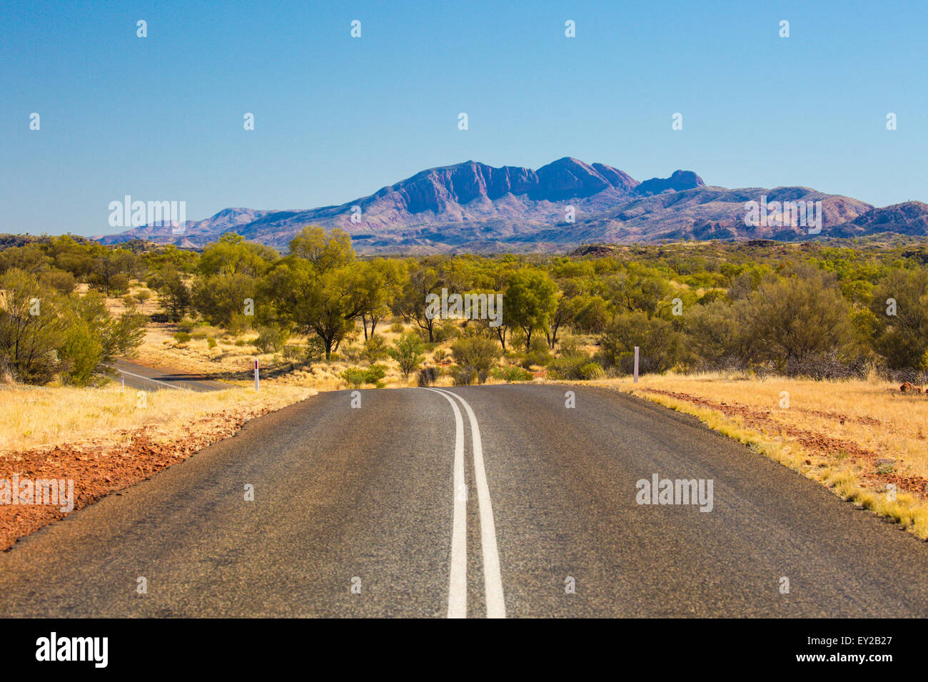 Mt Zeil and surrounding land near Glen Helen in Northern Territory