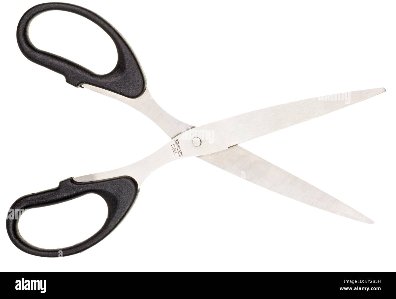 scissors open isolated on white background Stock Photo Alamy