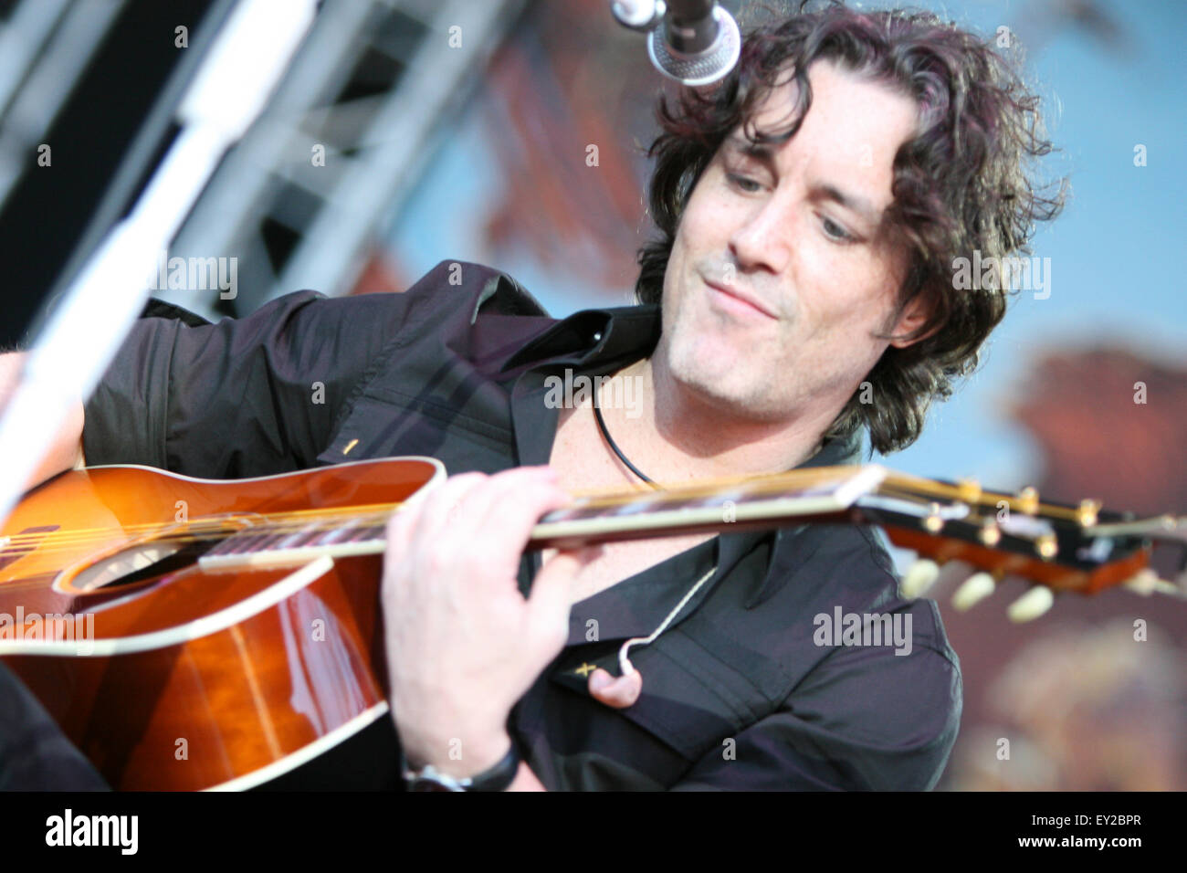 Marion Raven and Randy Flowers opening the Meat Loaf gig in UK Stock