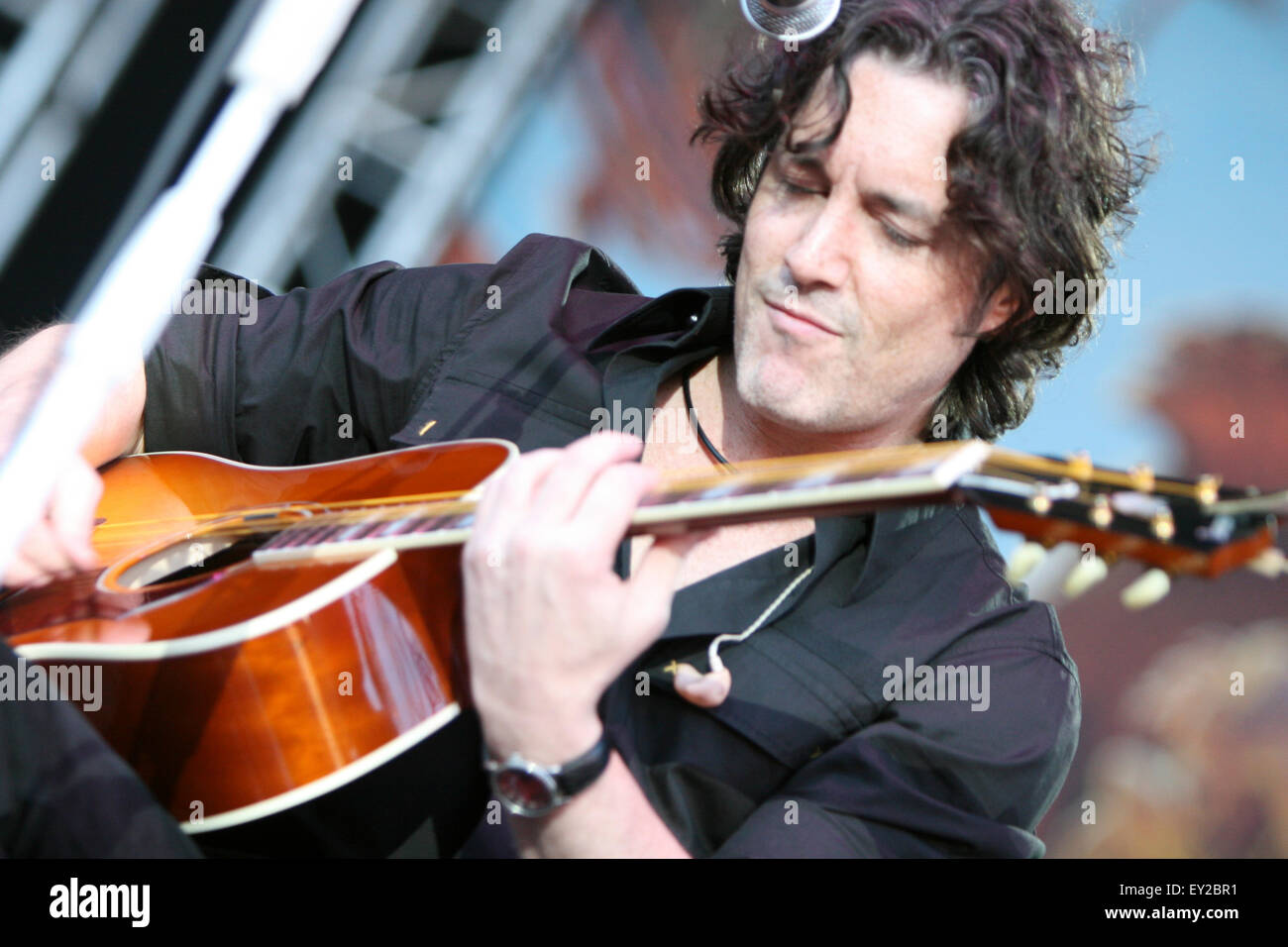Marion Raven and Randy Flowers opening the Meat Loaf gig in UK Stock