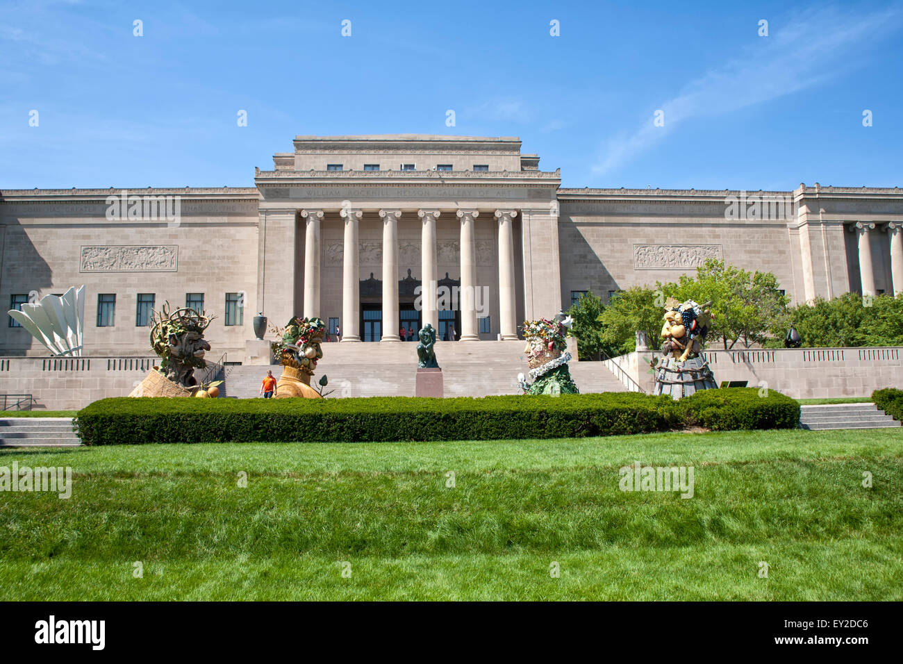 NelsonAtkins Art Museum in Kansas City, Missouri Stock Photo Alamy