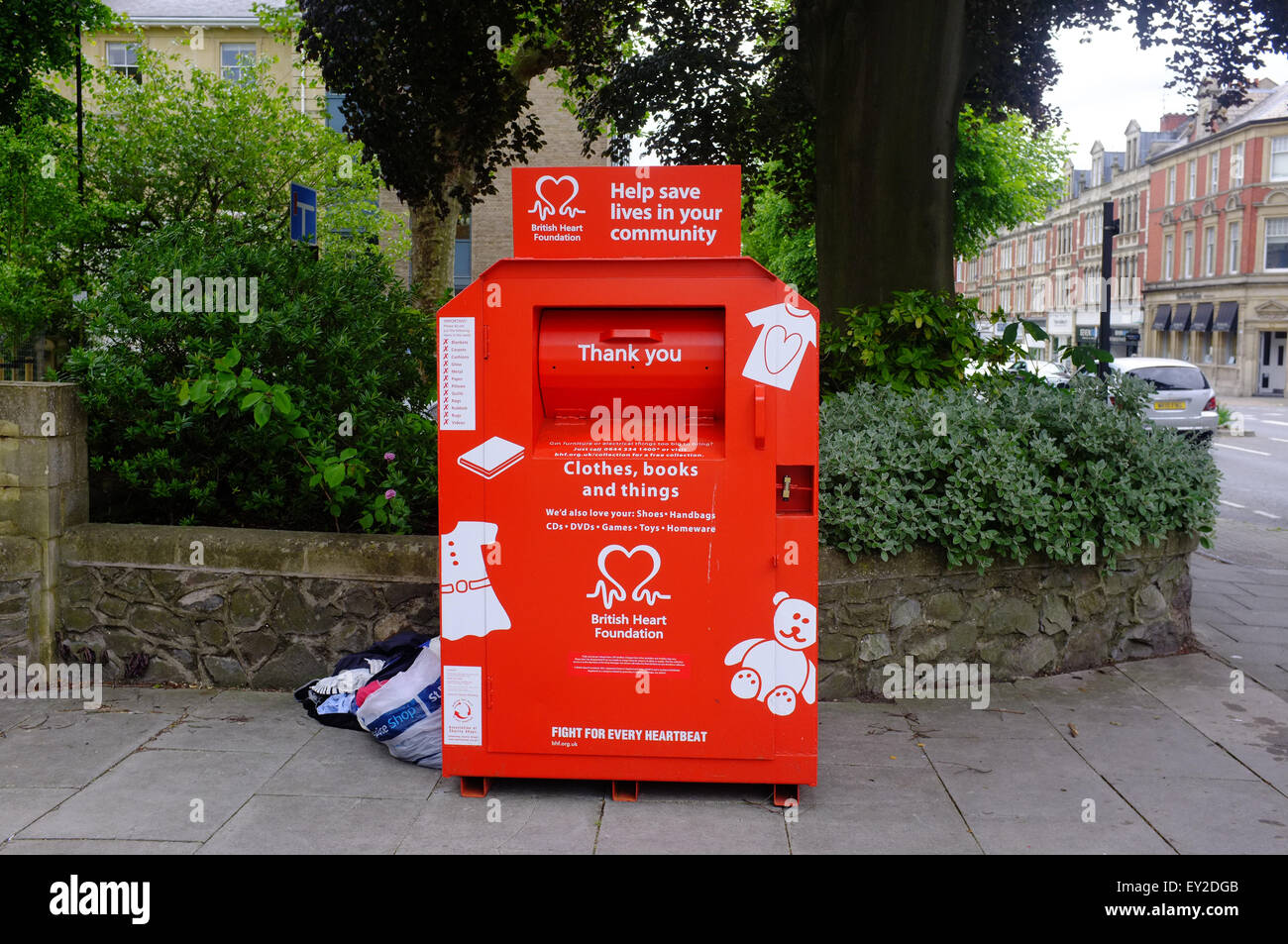 Clothing Donation Bin High Resolution Stock Photography and Images - Alamy