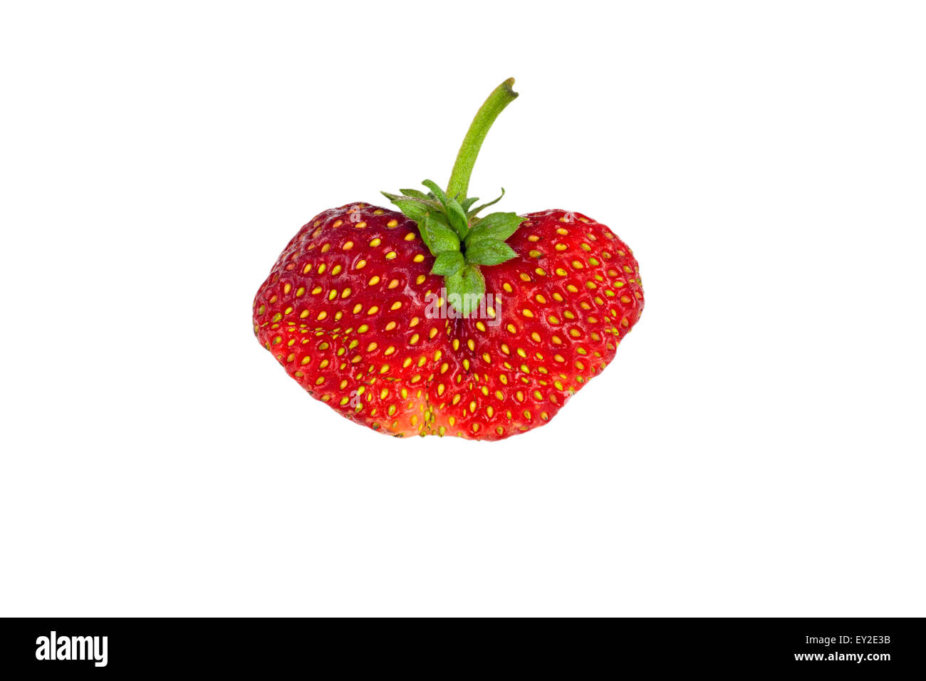 strawberries isolated on white background Stock Photo - Alamy