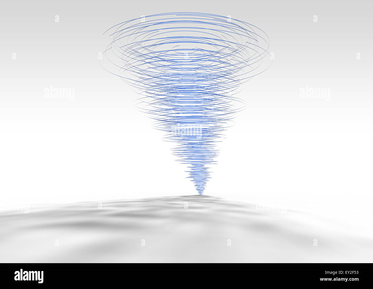 Tornado illustration Stock Photo