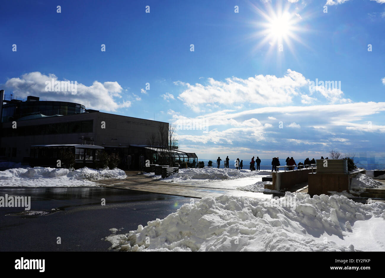 Viewpoints of Kahlenberg in Vienna, Austria Stock Photo - Alamy