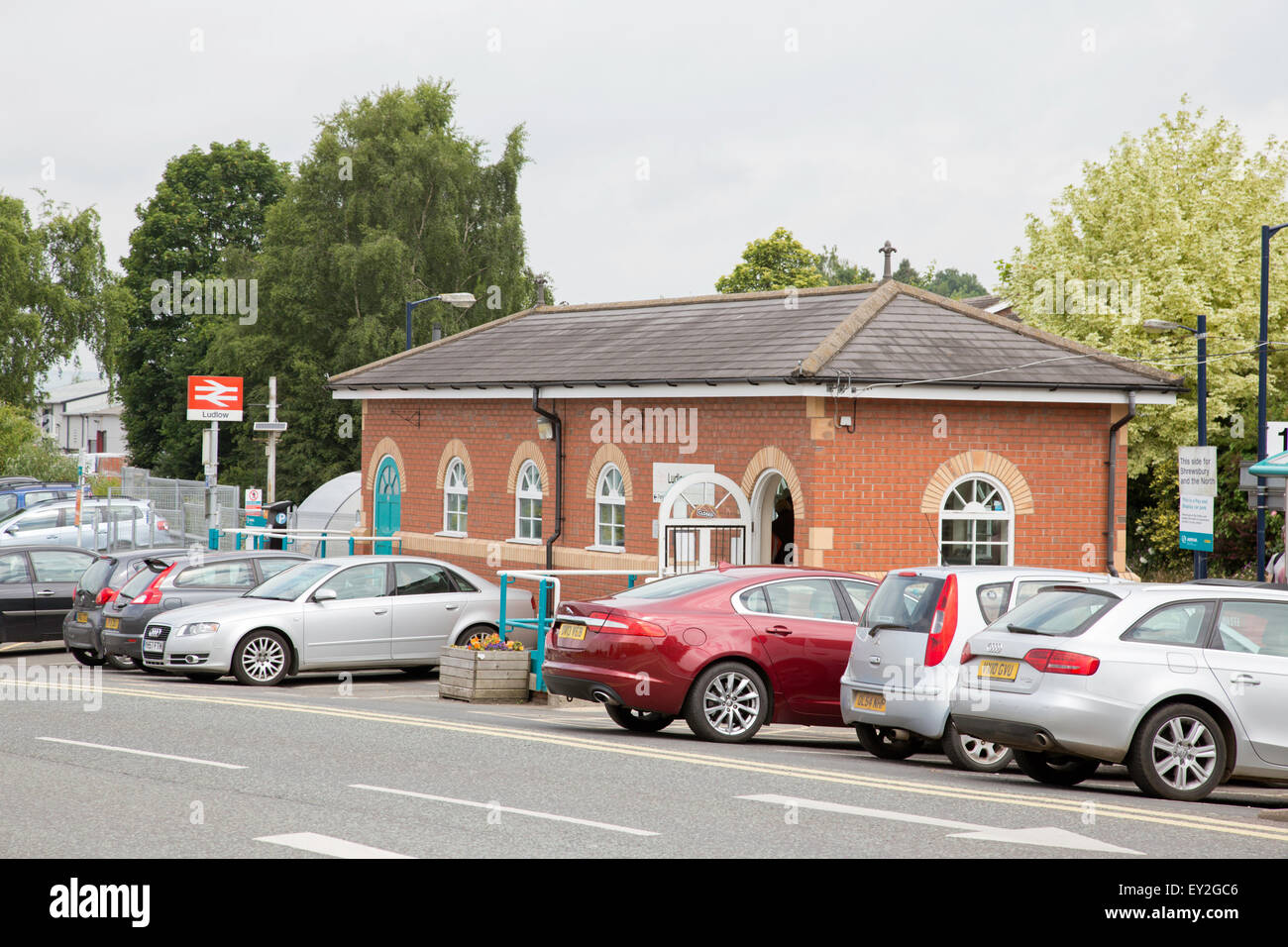 Ludlow Railway Station, Ludlow, Shropshire, England, UK Stock Photo Alamy