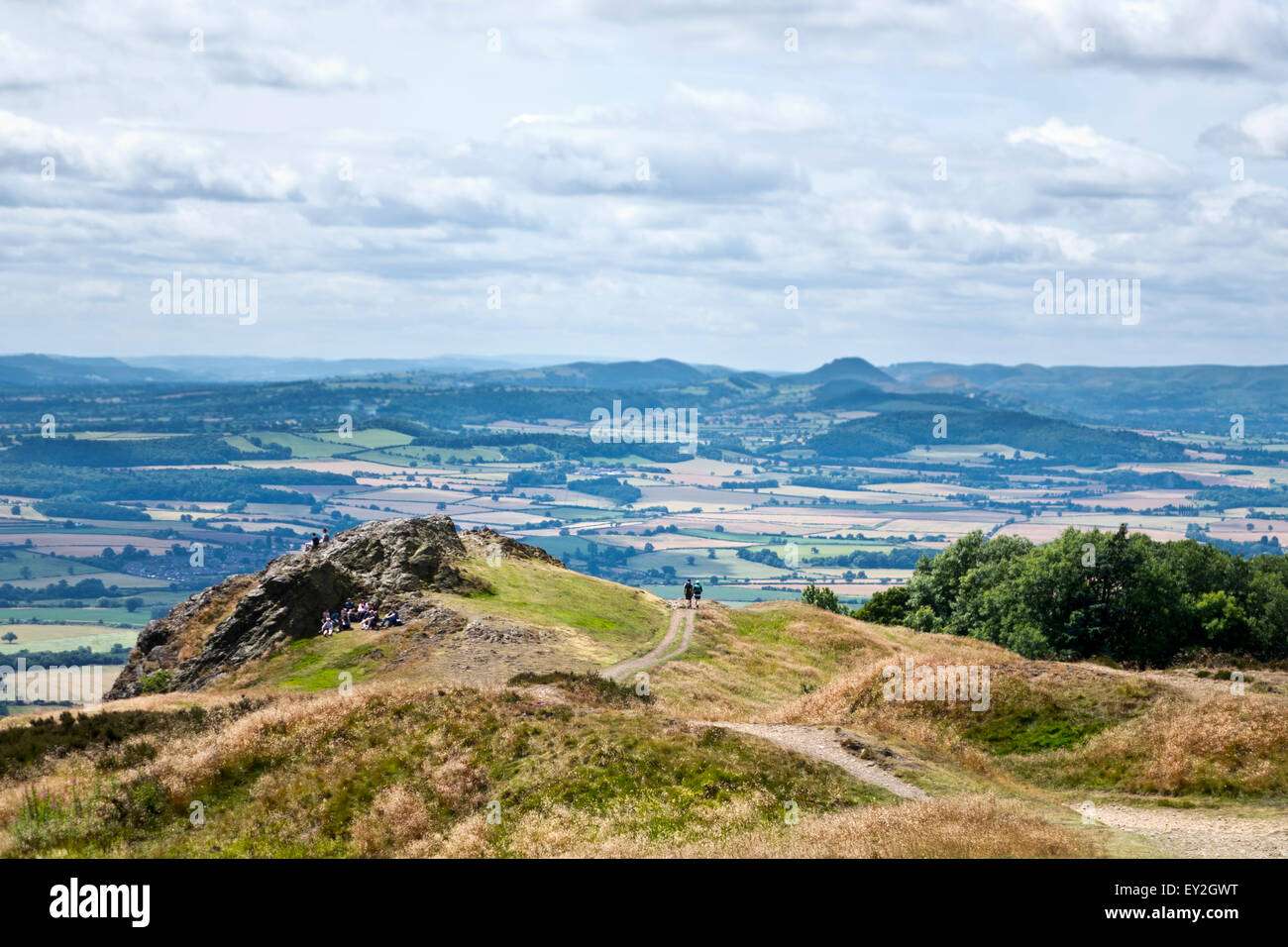 The Wrekin view Stock Photo Alamy
