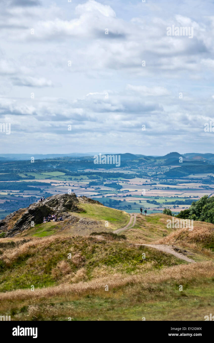 The Wrekin view Stock Photo Alamy
