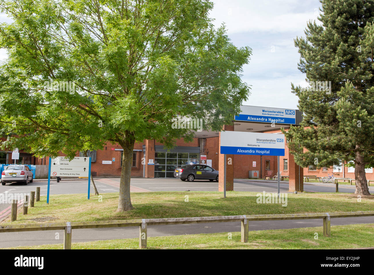The Alexandra Hospital, Redditch, Worcestershire, England, UK Stock Photo