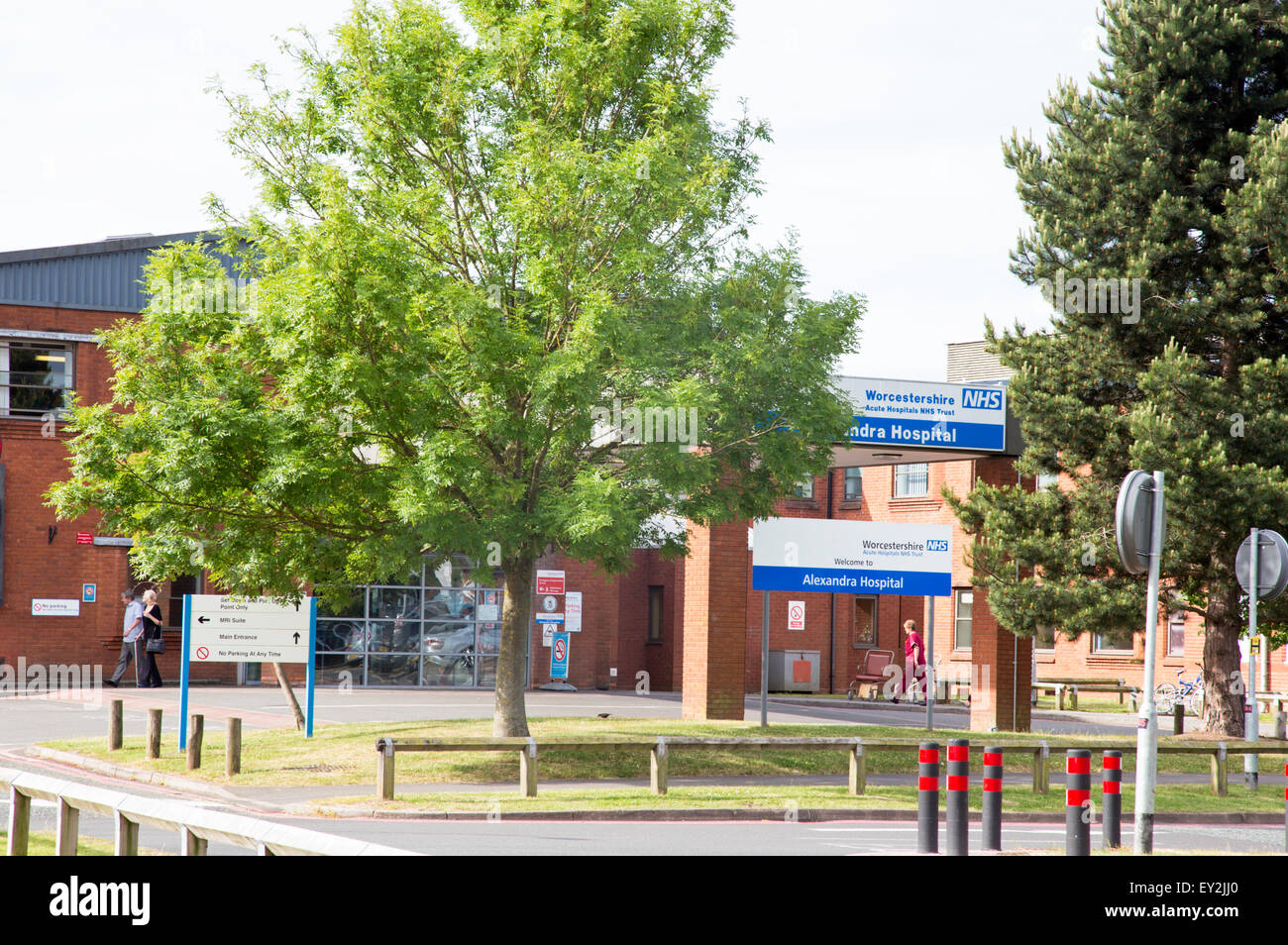 The Alexandra Hospital, Redditch, Worcestershire, England, UK Stock Photo