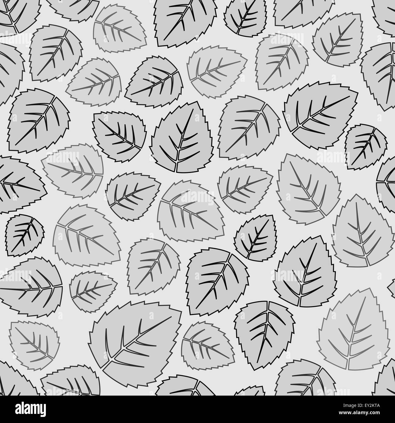 Seamless leaves pattern background Stock Photo Alamy