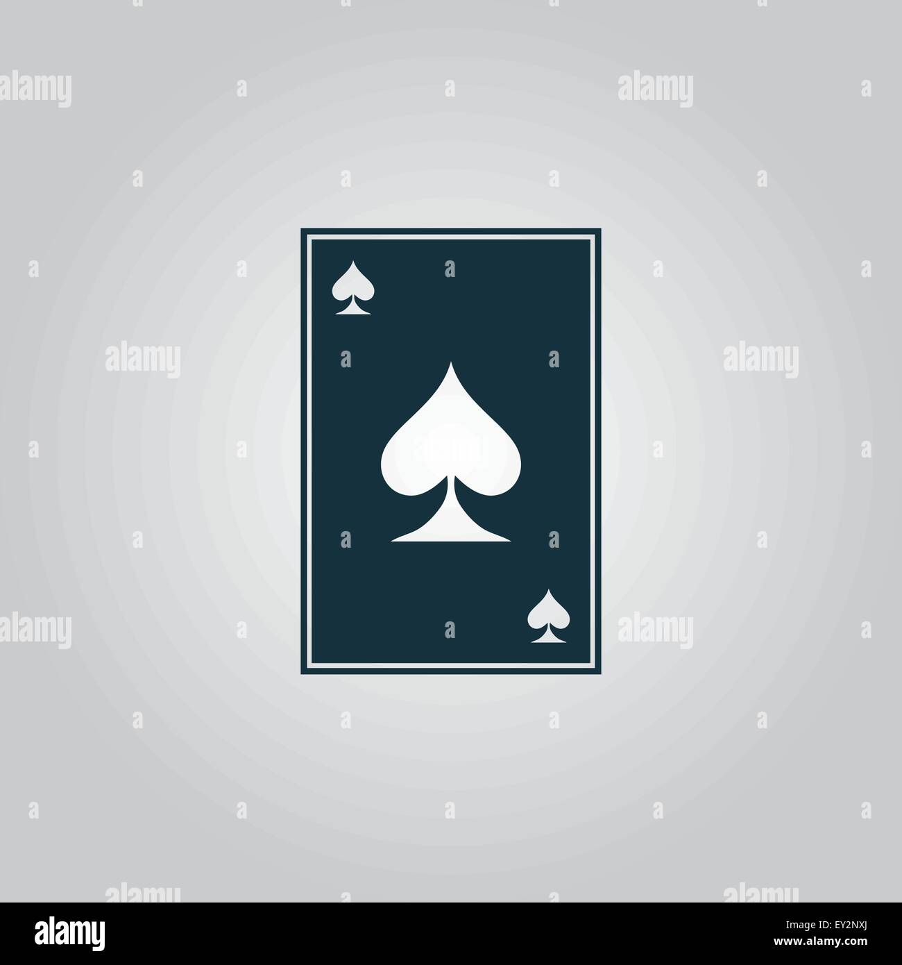 Spades card icon Stock Vector Image & Art Alamy
