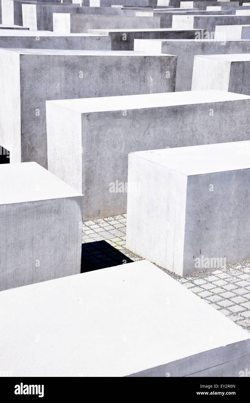 Jewish memorial in berlin germany stock photo alamy