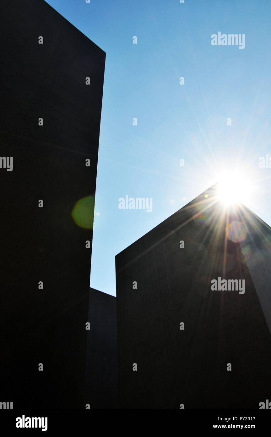 Jewish memorial in berlin germany stock photo alamy