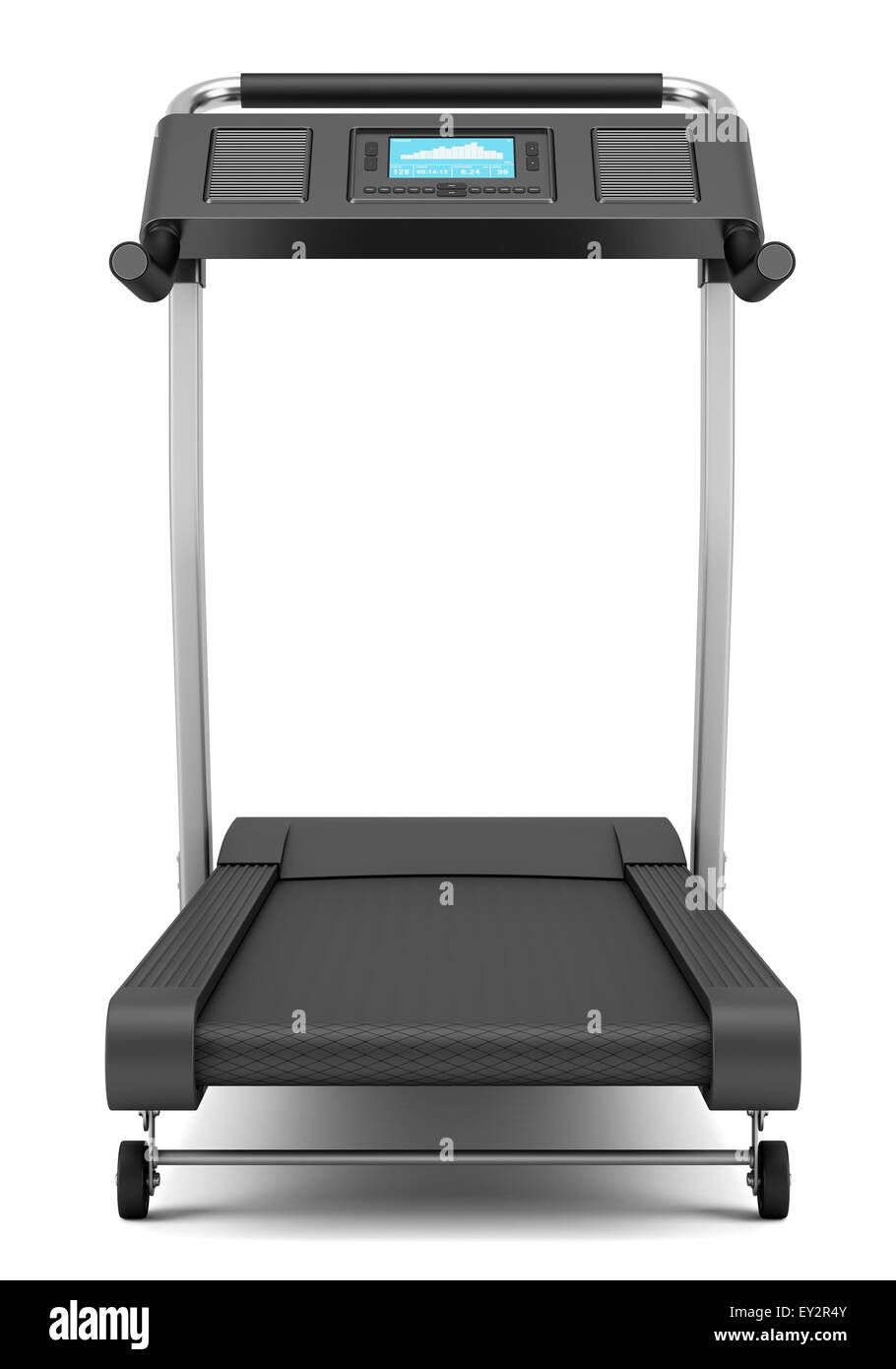 treadmill isolated on white background Stock Photo - Alamy