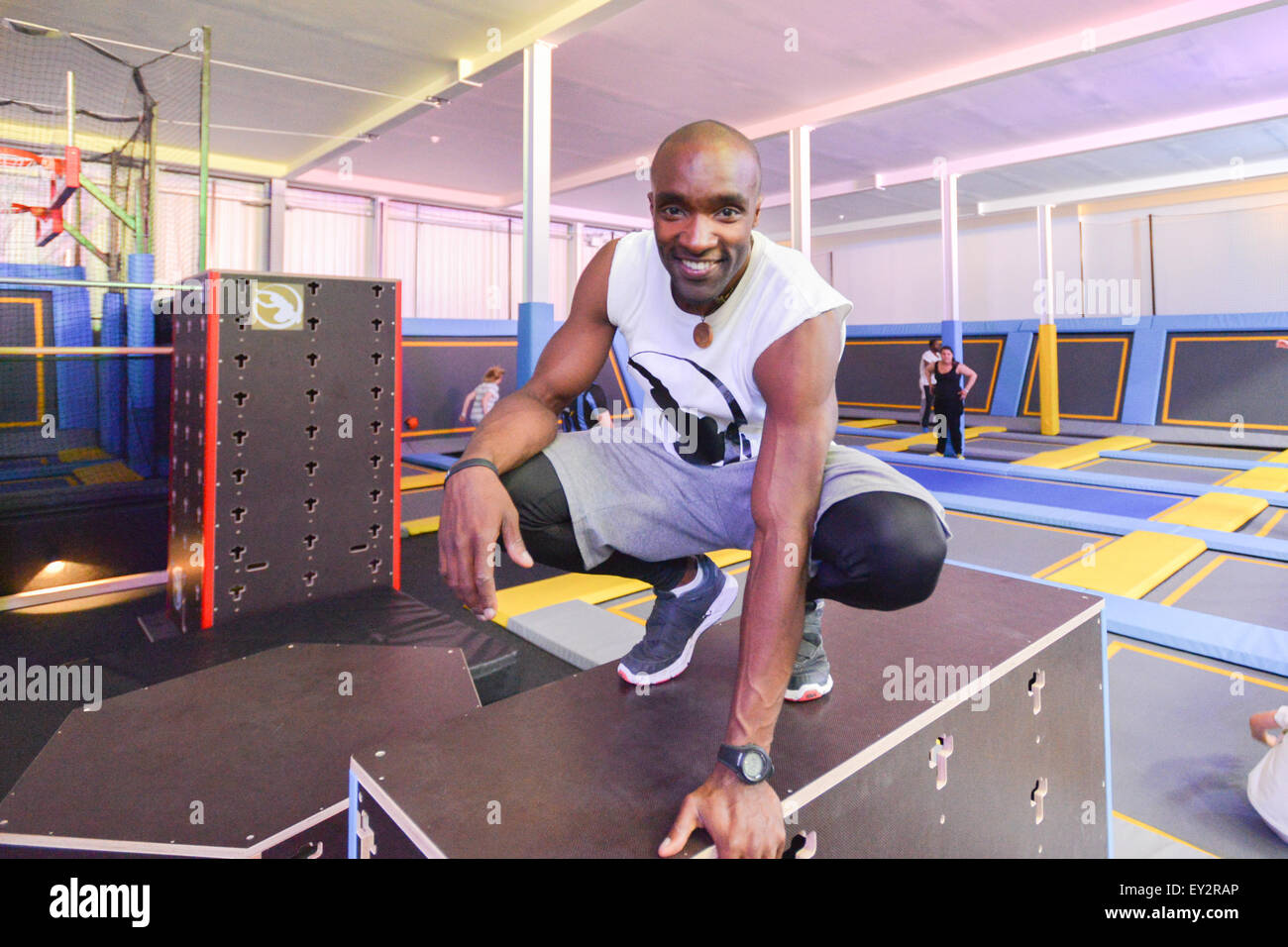 The first Oxygen Freejumping trampoline park opens in Acton, west