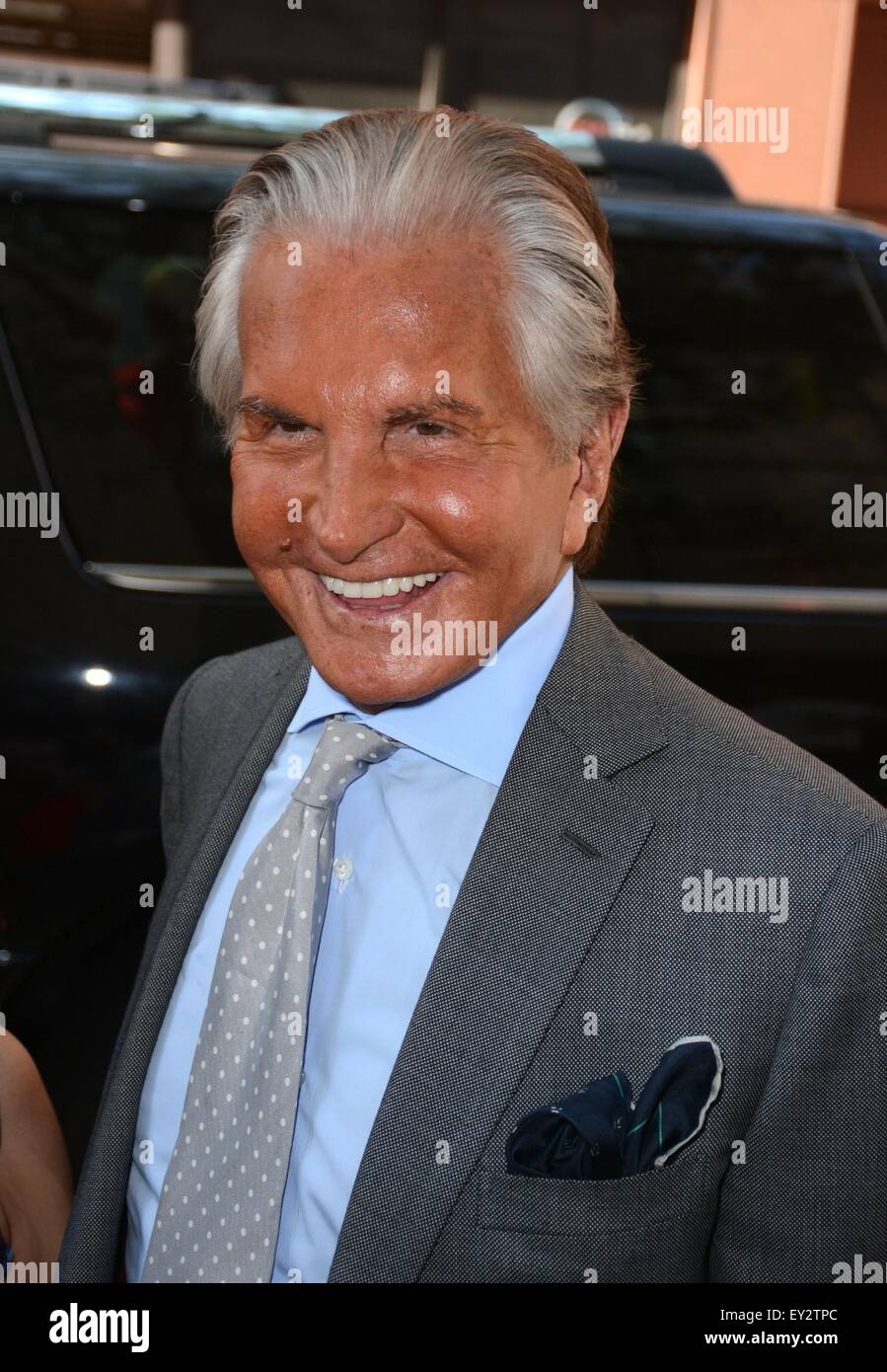 New York, NY, USA. 20th July, 2015. George Hamilton, at the NBC Today ...