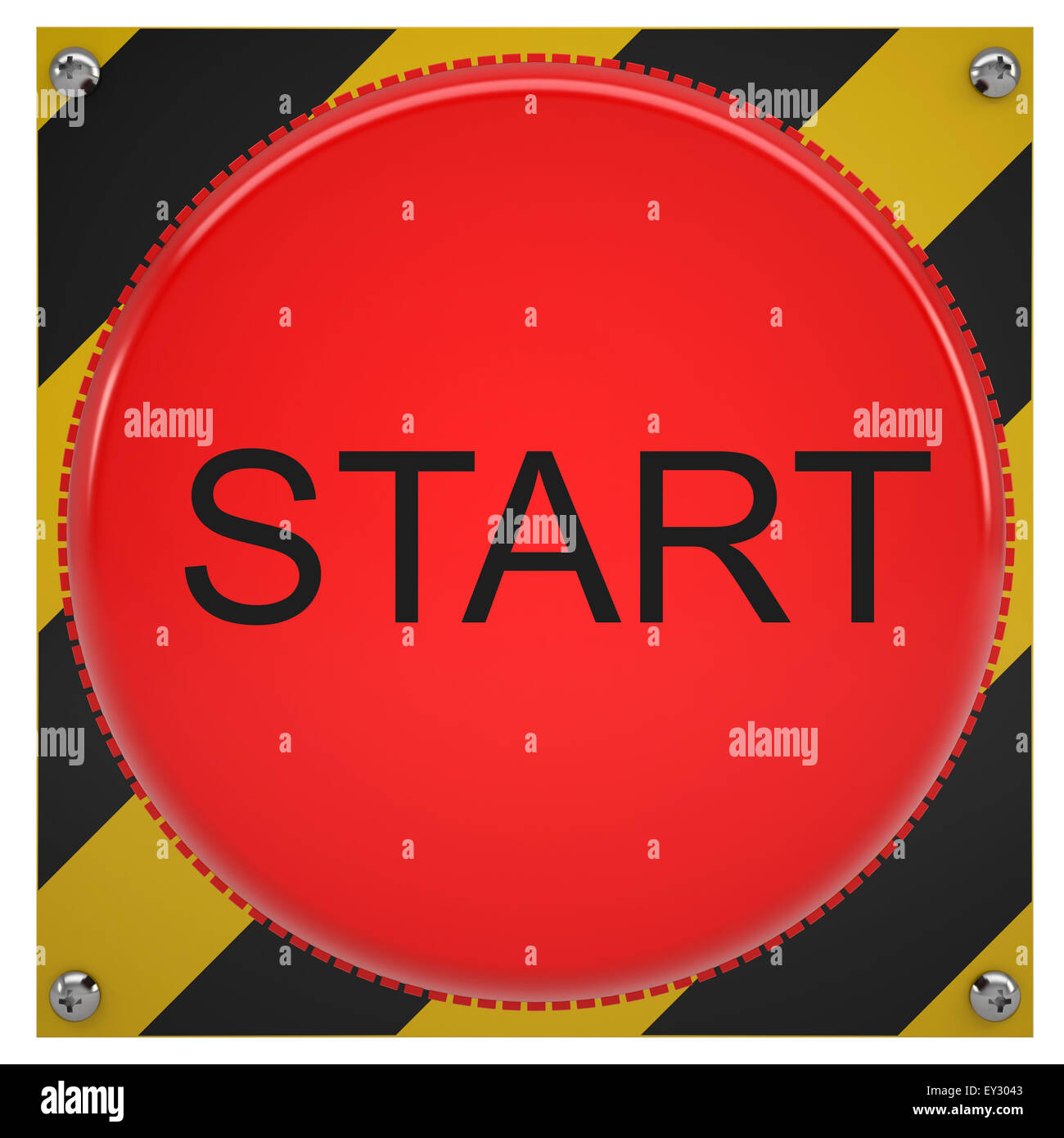 Push button start Stock Photo Alamy