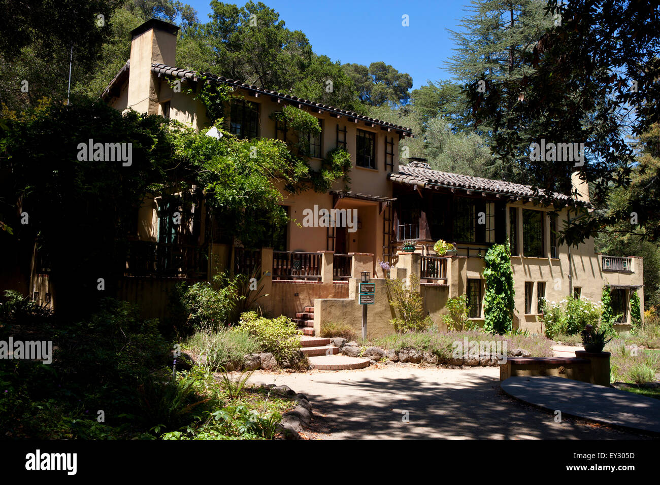 Duveneck House, Hidden Villa Los Altos, California, United States of America Stock Photo