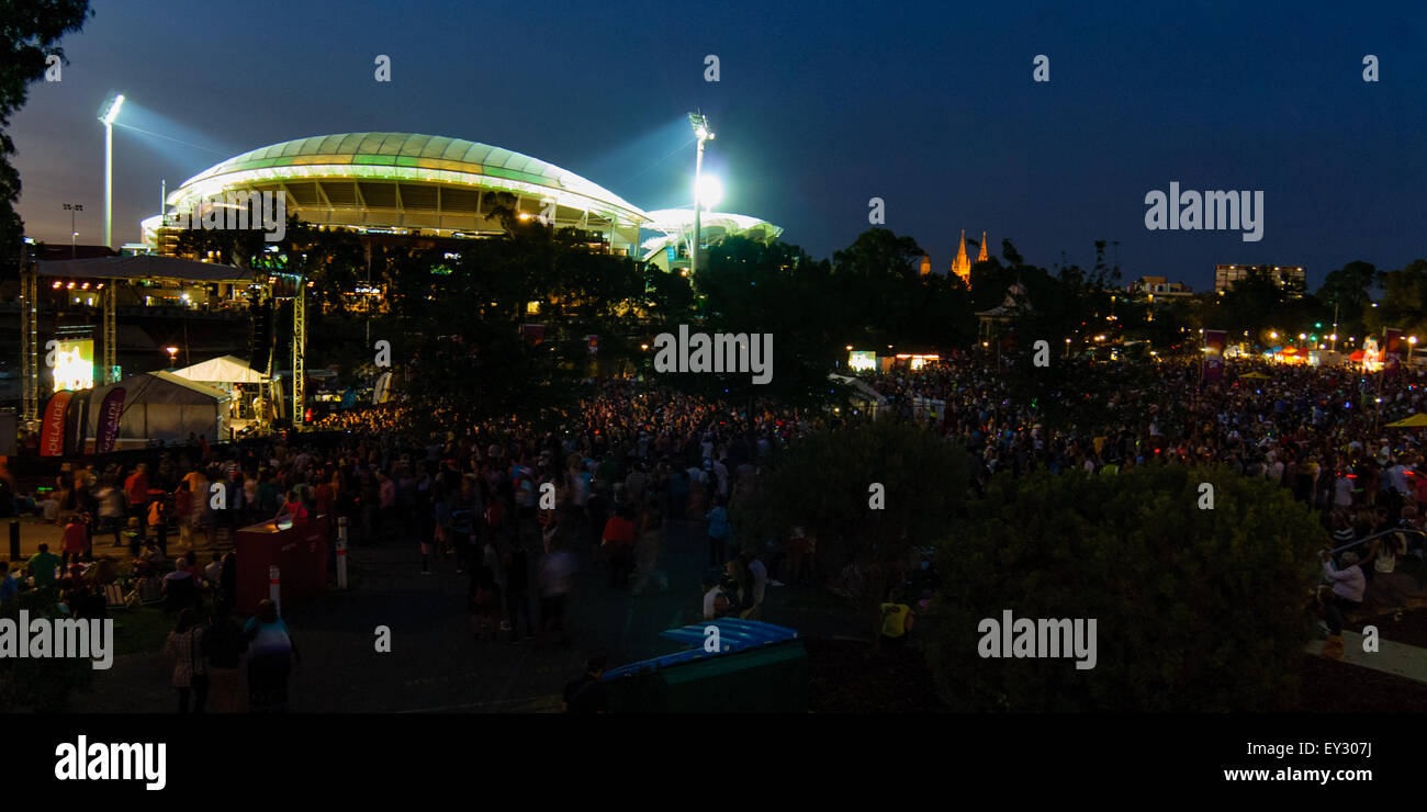 Australia Day City Adelaide Parade! The concert on the waterfront of