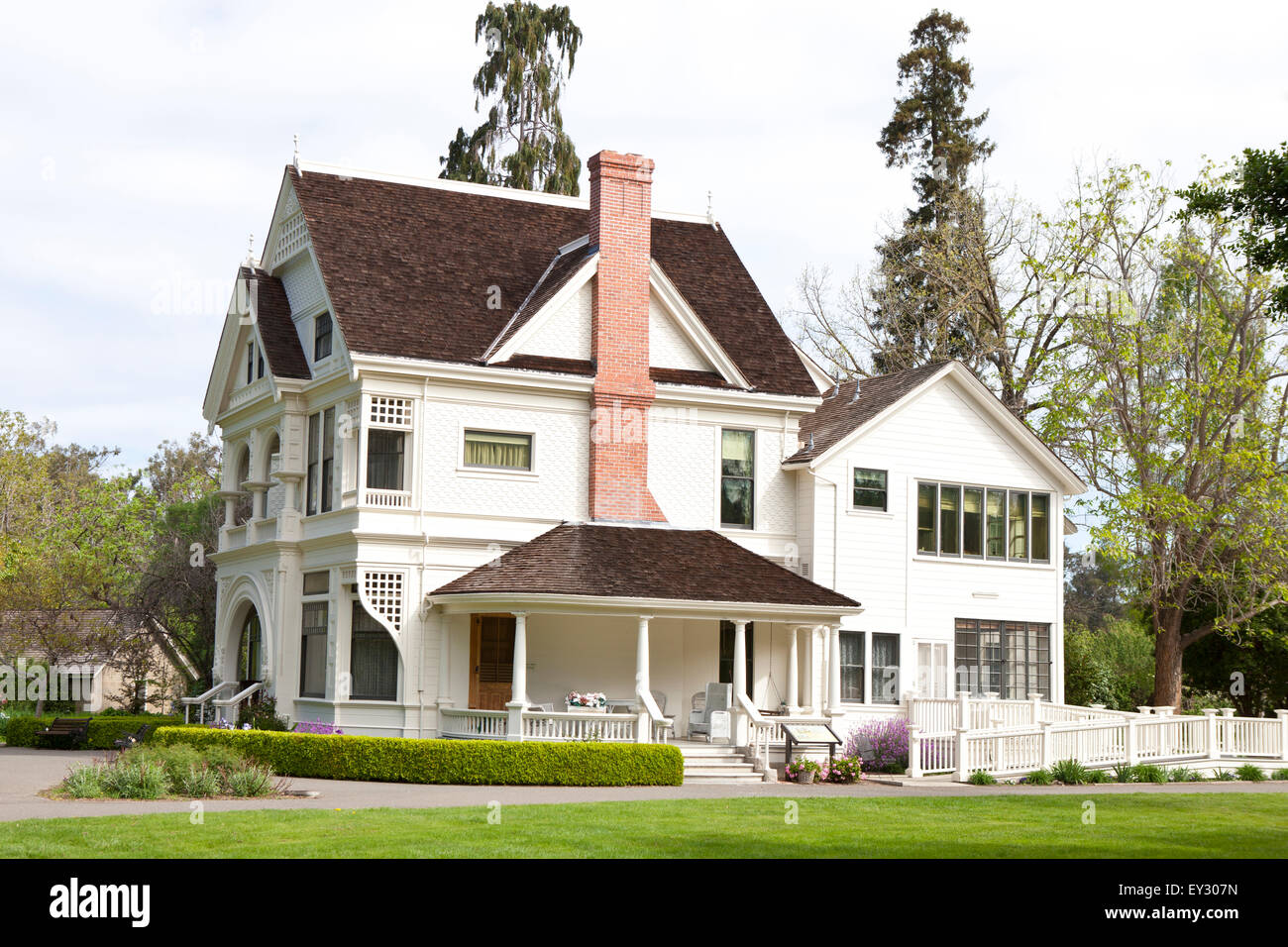 Patterson House, Ardenwood Historic Farm, Fremont, California, United States of America Stock Photo
