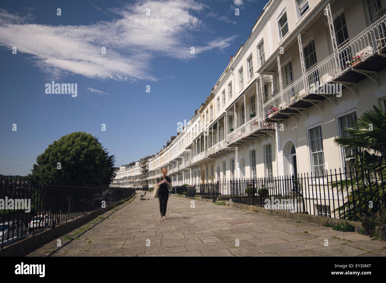 Royal York Crescent, Clifton, Bristol, England Stock Photo Alamy