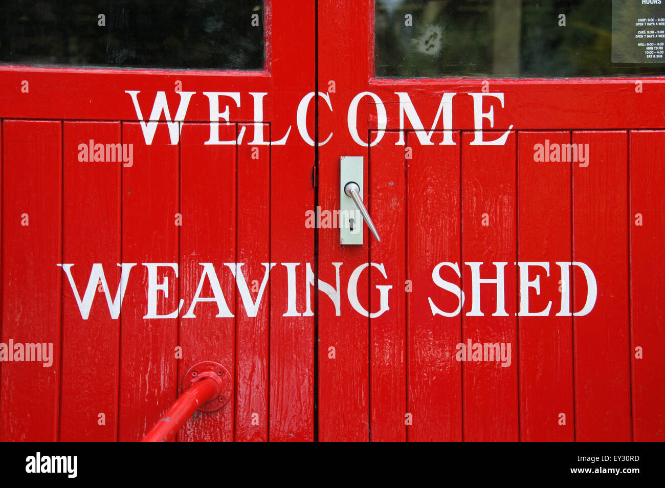 Avoca Handweavers Mill in County Wicklow Stock Photo Alamy