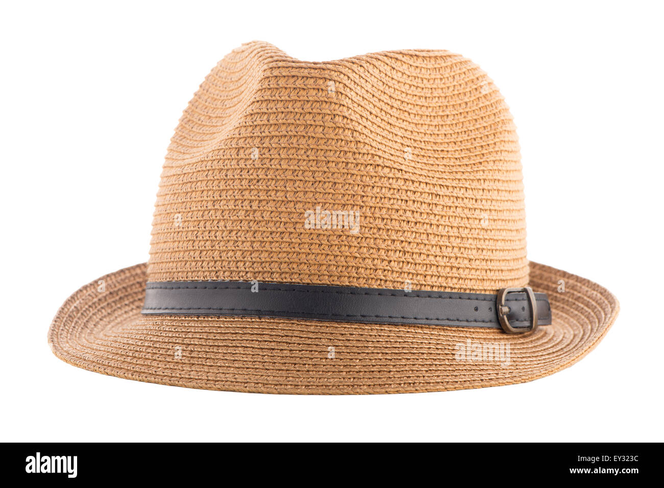 Straw hat isolated on white background Stock Photo - Alamy