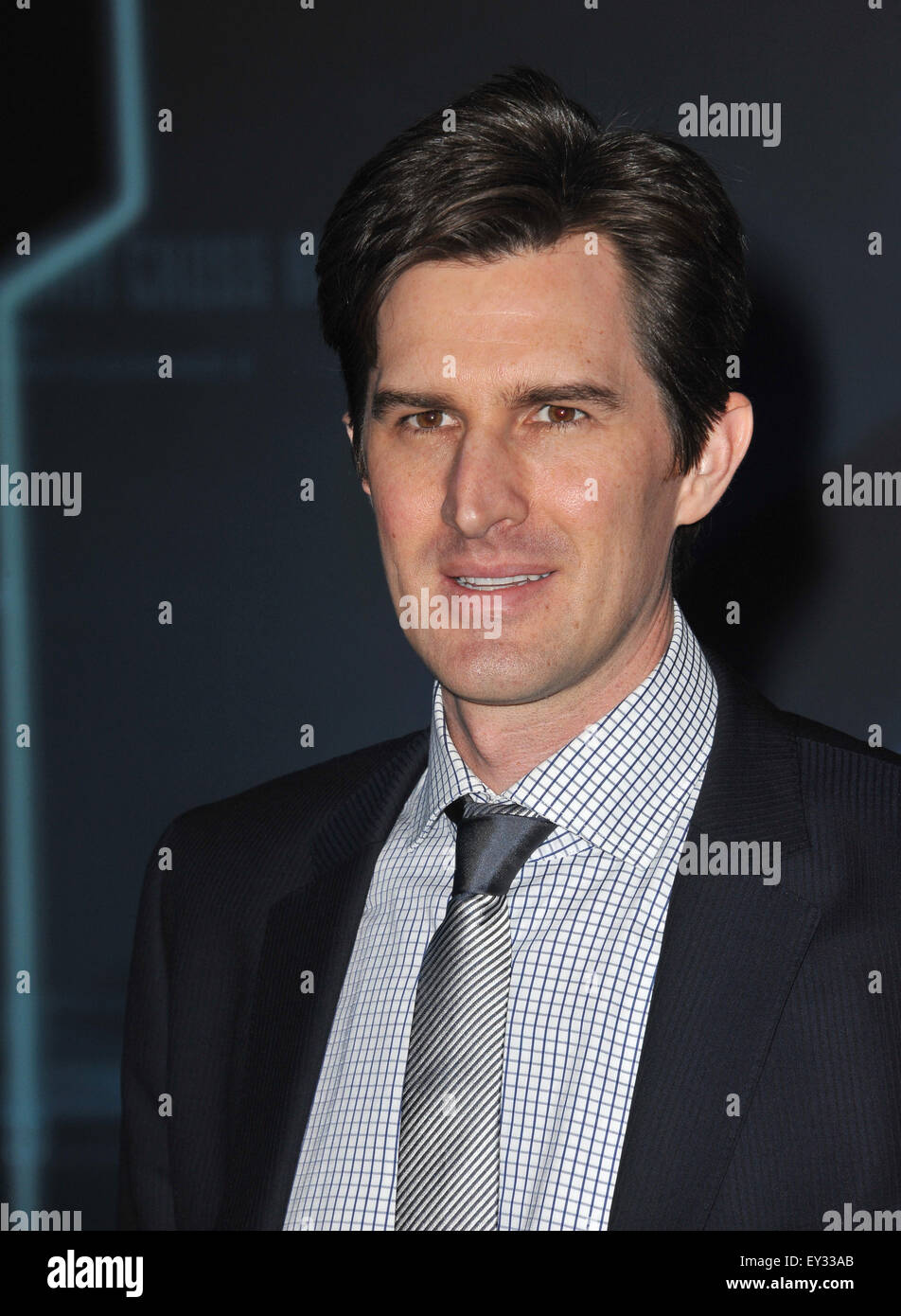 LOS ANGELES, CA - DECEMBER 11, 2010: Director Joseph Kosinski at the world premiere of his new movie 'Tron: Legacy' at the El Capitan Theatre, Hollywood. Stock Photo