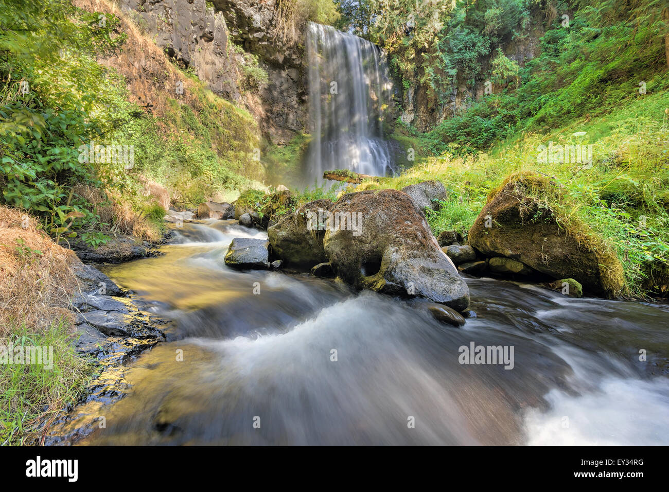 Upper Bridal Veil Falls in Columbia River National Scenic Area