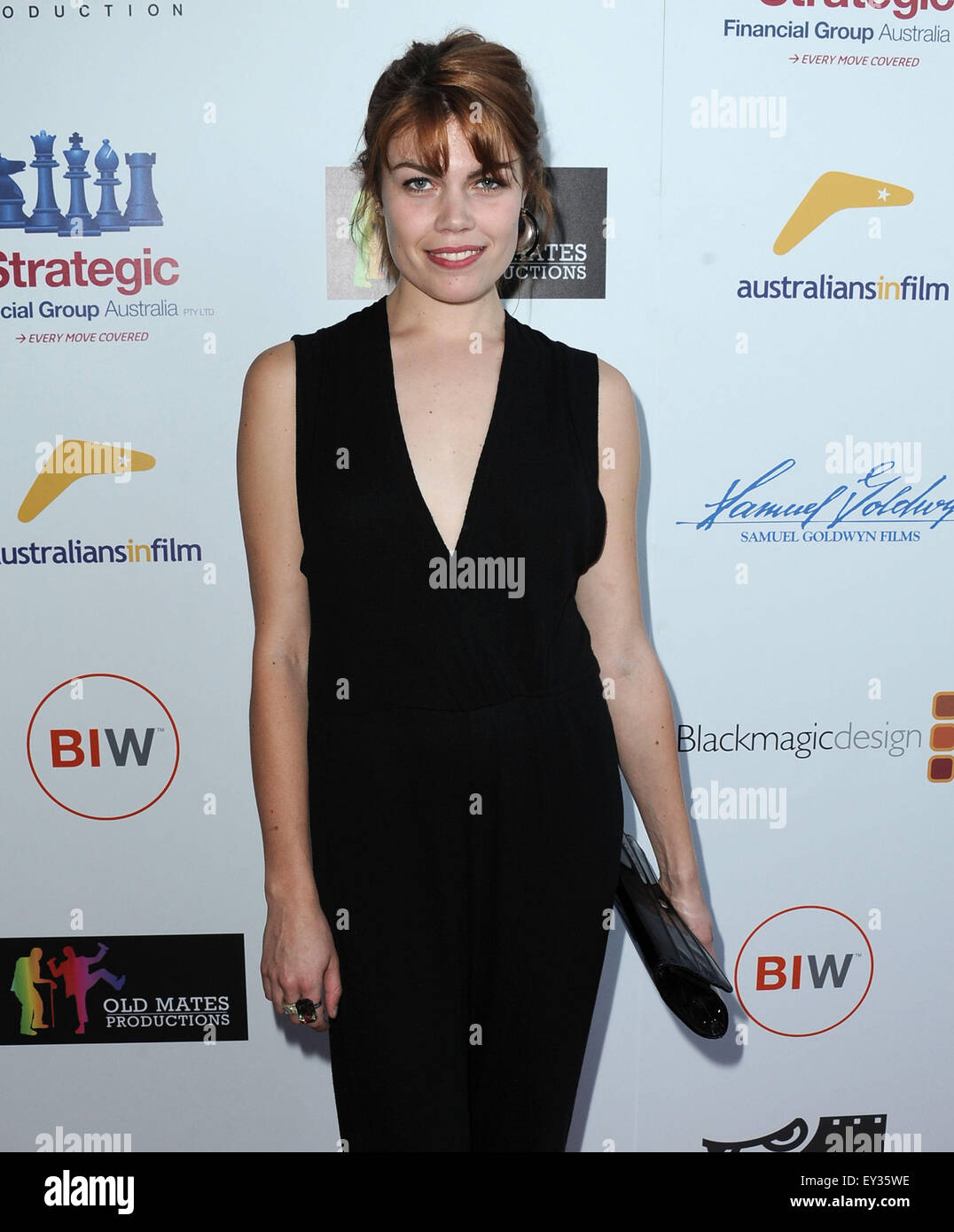 Los Angeles, California, USA. 20th July, 2015. Annabel Marshall-Roth