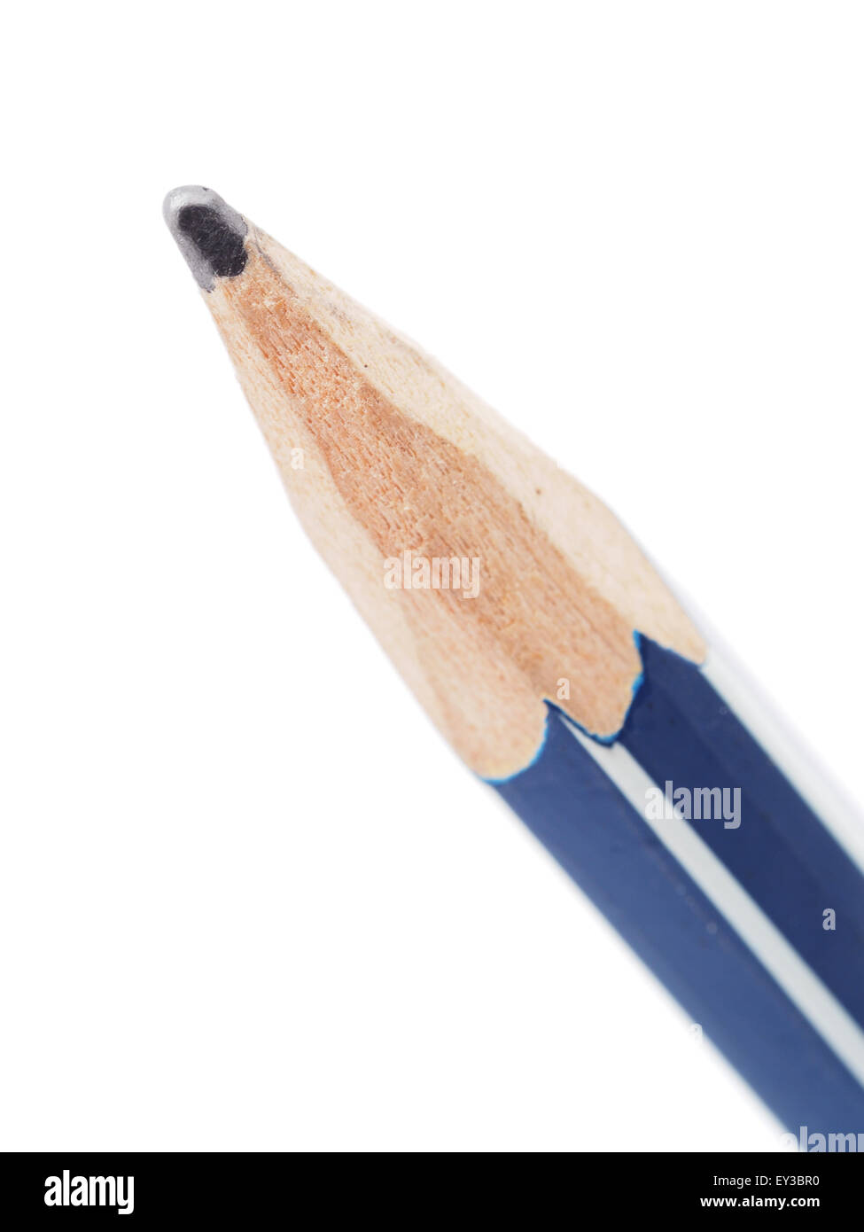 pencil on a white background Stock Photo - Alamy