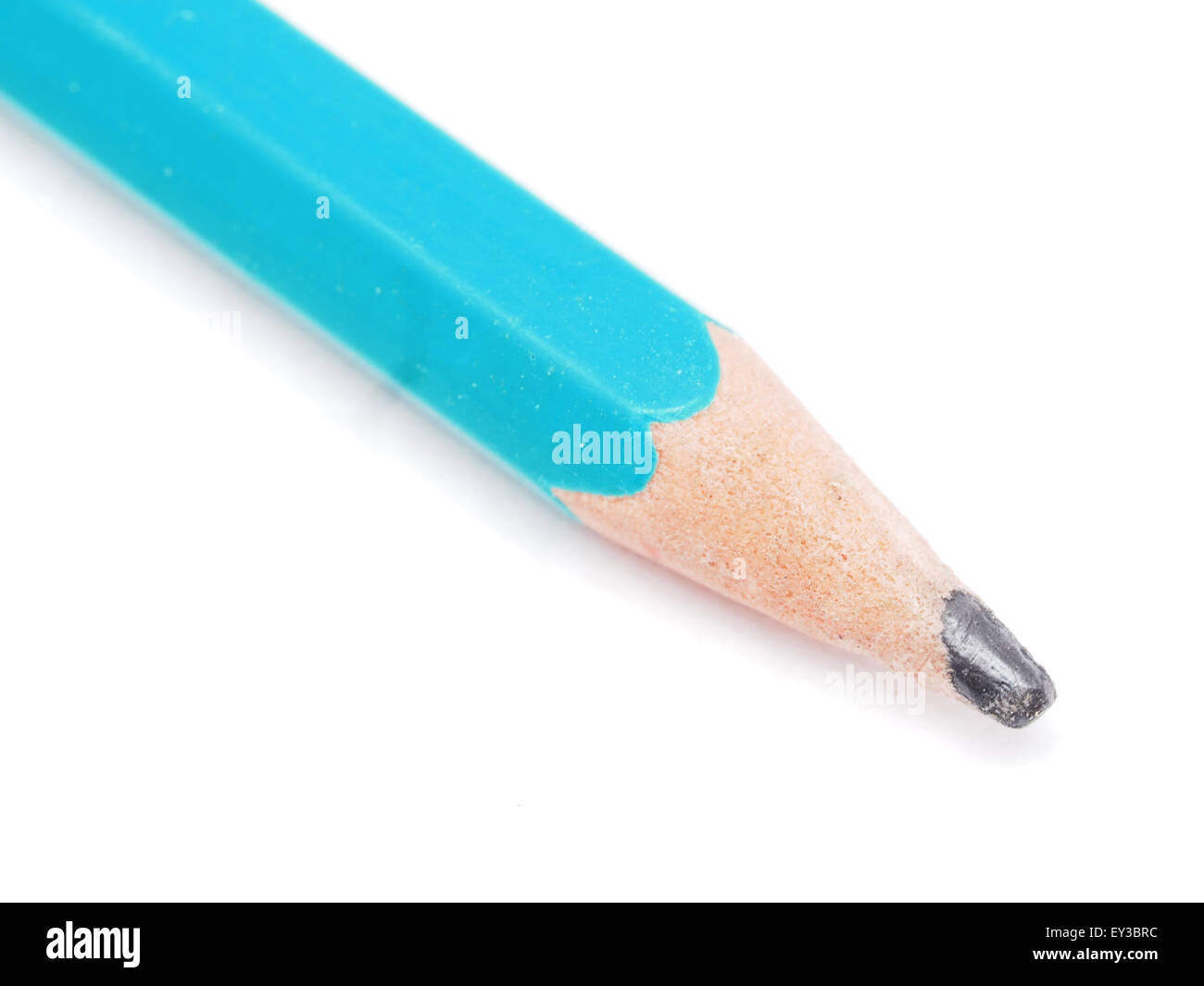 pencil on a white background Stock Photo - Alamy