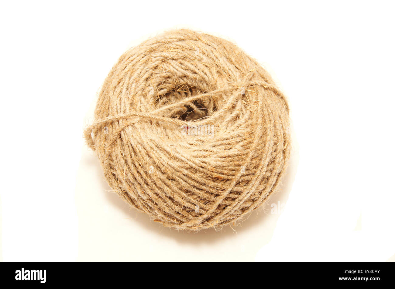 Twine Clew Rope Brown String Stock Photo 82300417