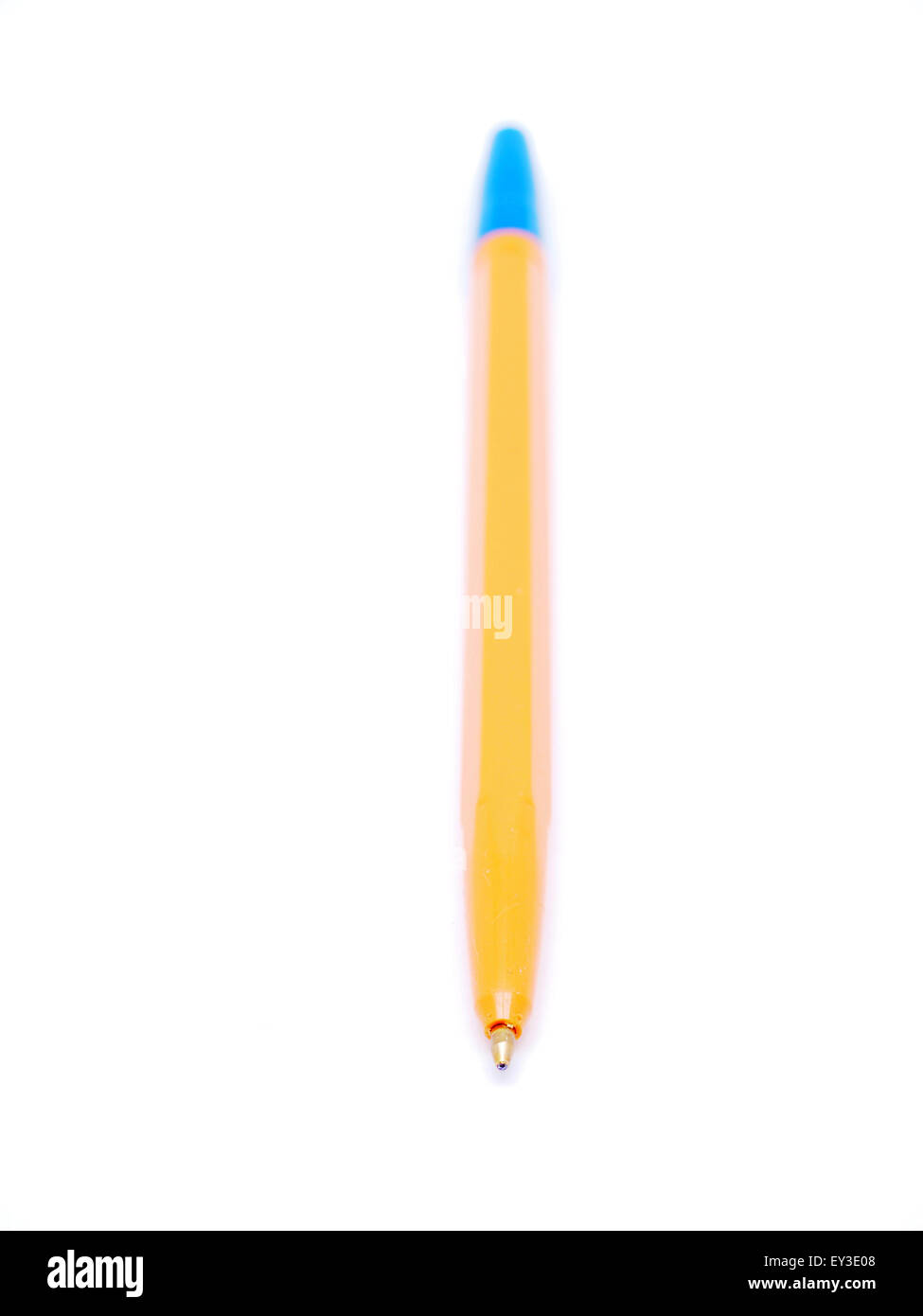 ballpoint pen on a white background Stock Photo - Alamy