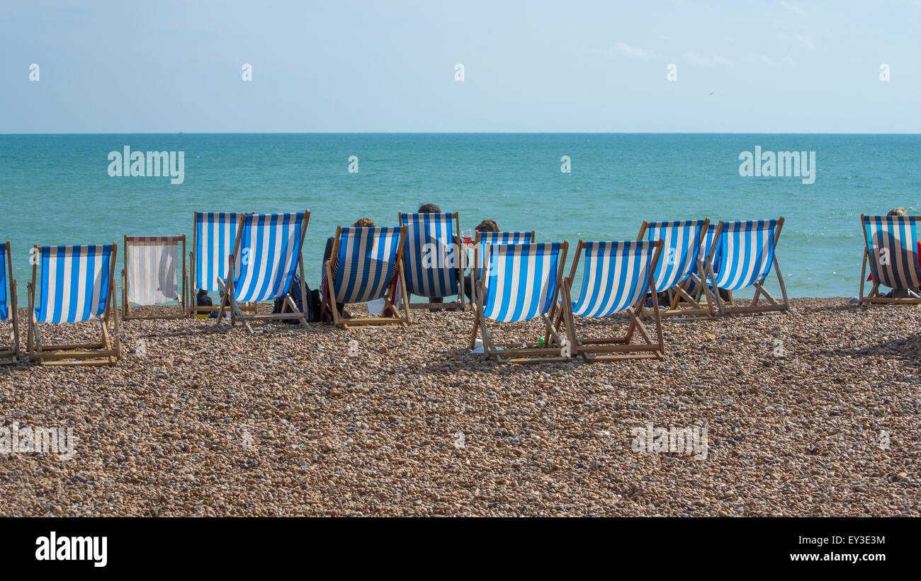 Deck Chairs Beach High Resolution Stock Photography and Images - Alamy