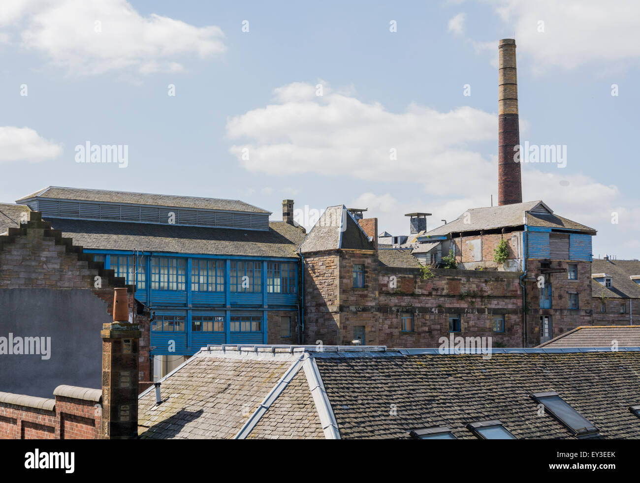 The former Dryburgh's Brewery in Craigmillar / Peffermill, Edinburgh, now Holyrood Business Park near Duddingston. Stock Photo