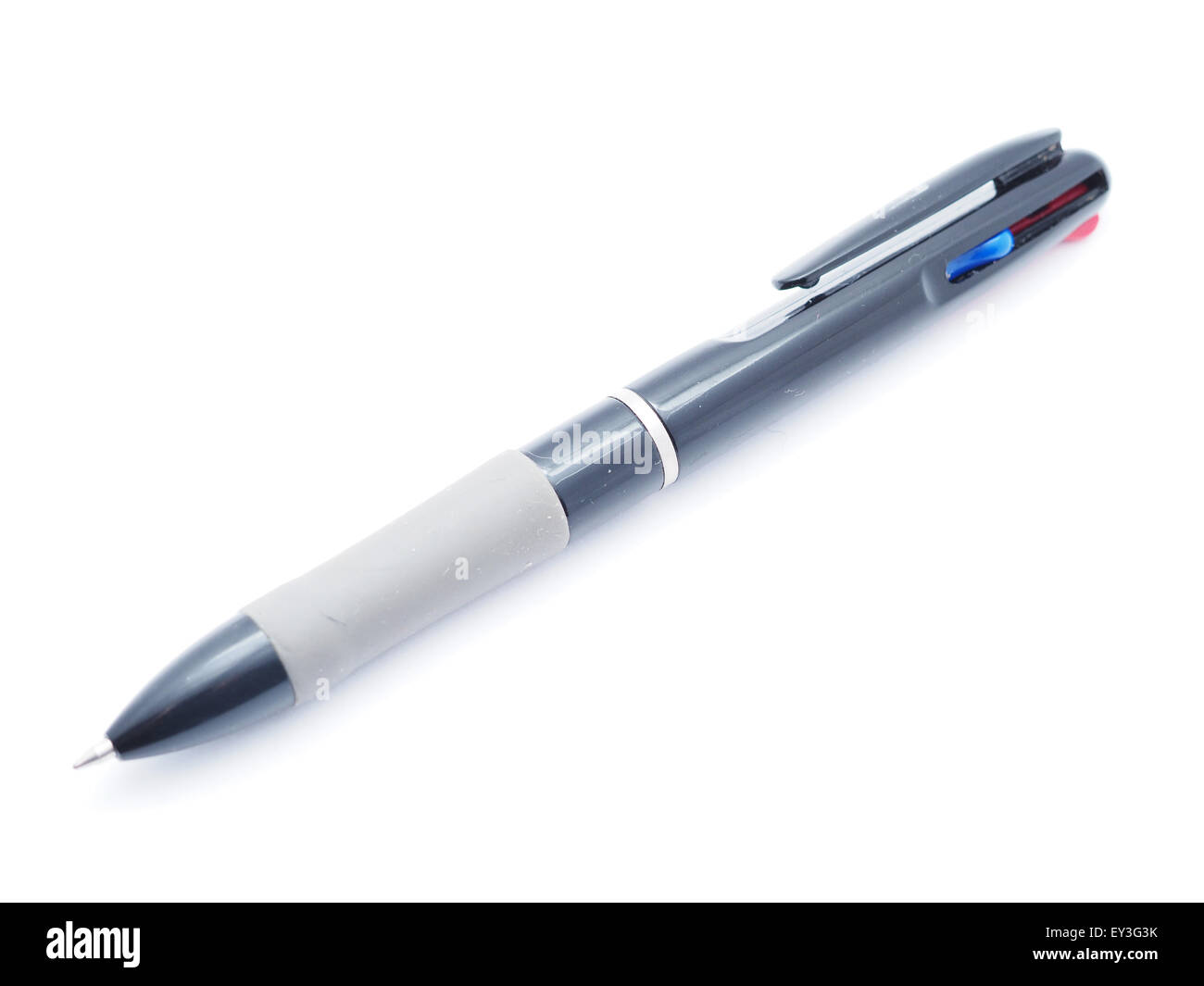 ballpoint pen on a white background Stock Photo - Alamy