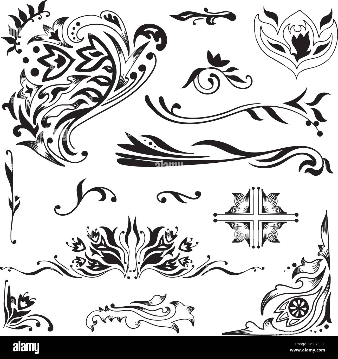 islamic vignettes set of