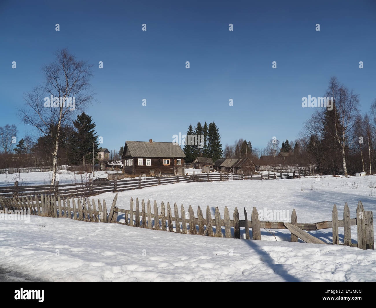 house in the village Stock Photo - Alamy
