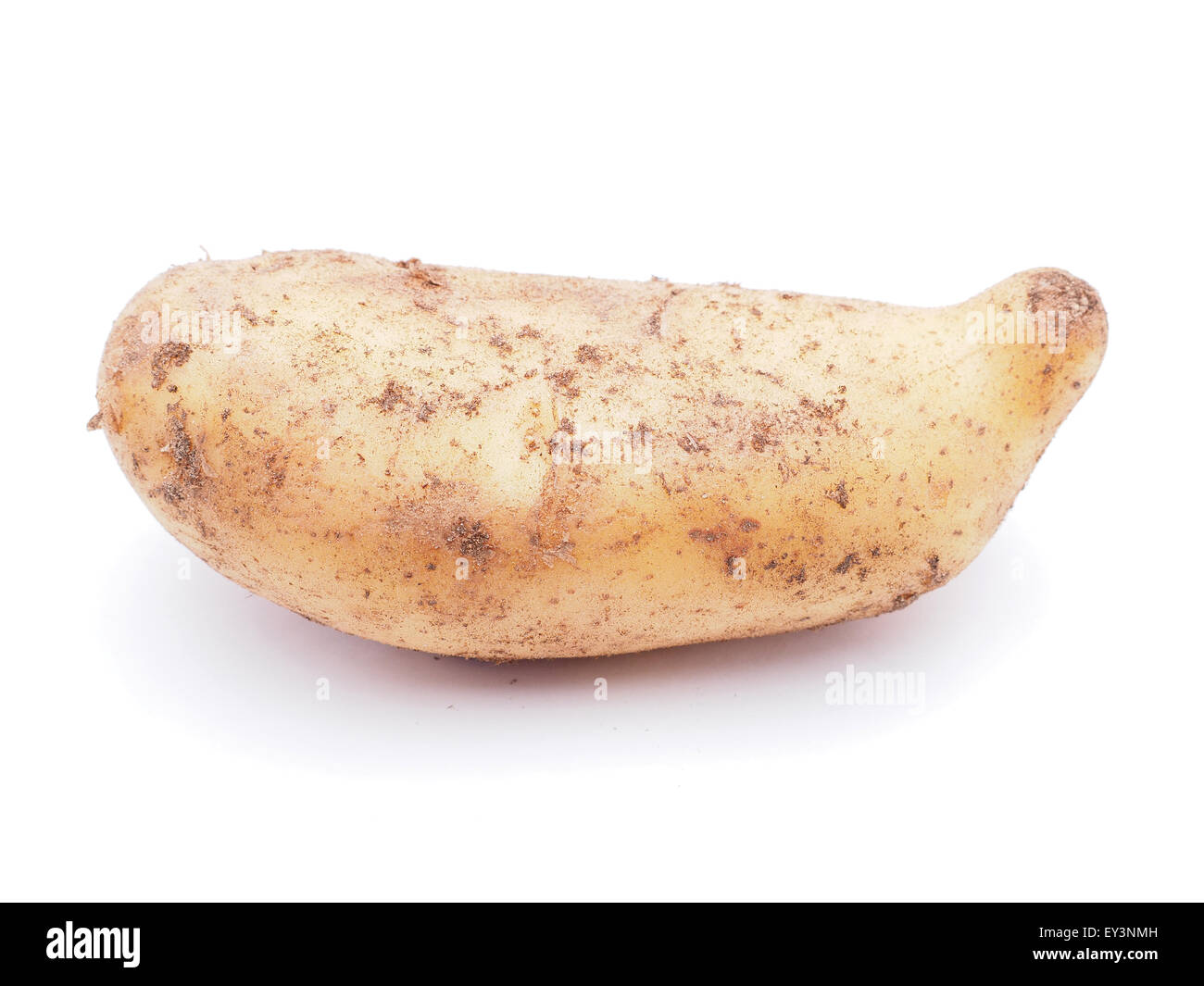 potatoes on a white background Stock Photo - Alamy