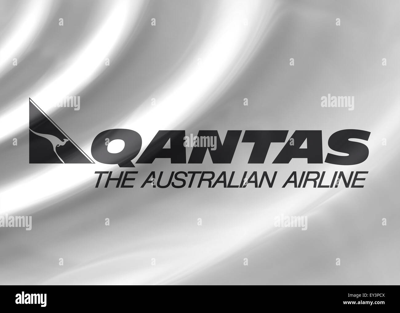 Qantas logo icon flag symbol emblem sign Stock Photo - Alamy