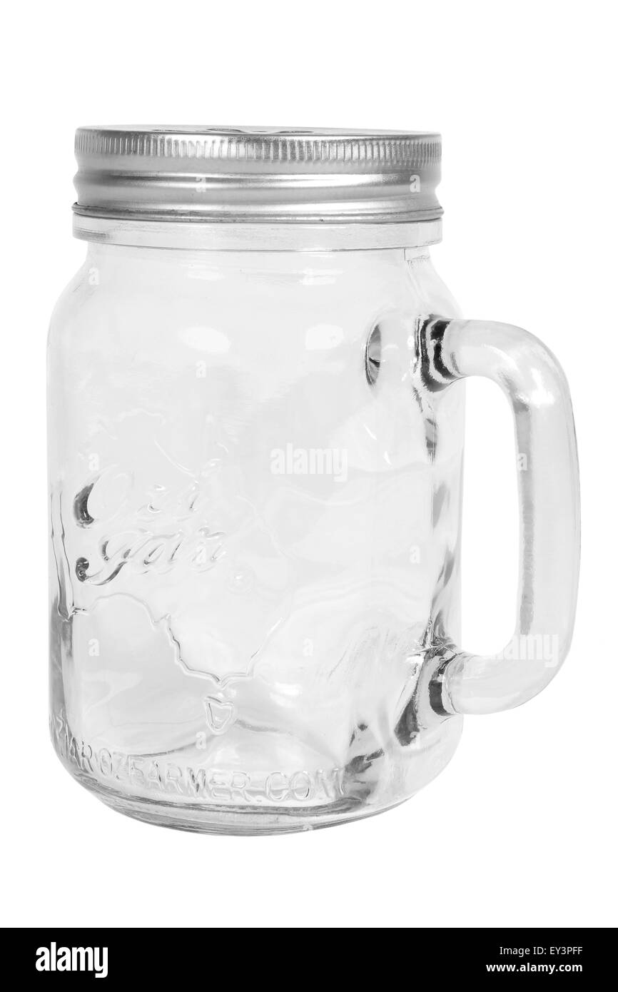 Jar Drinking Glass Stock Photo