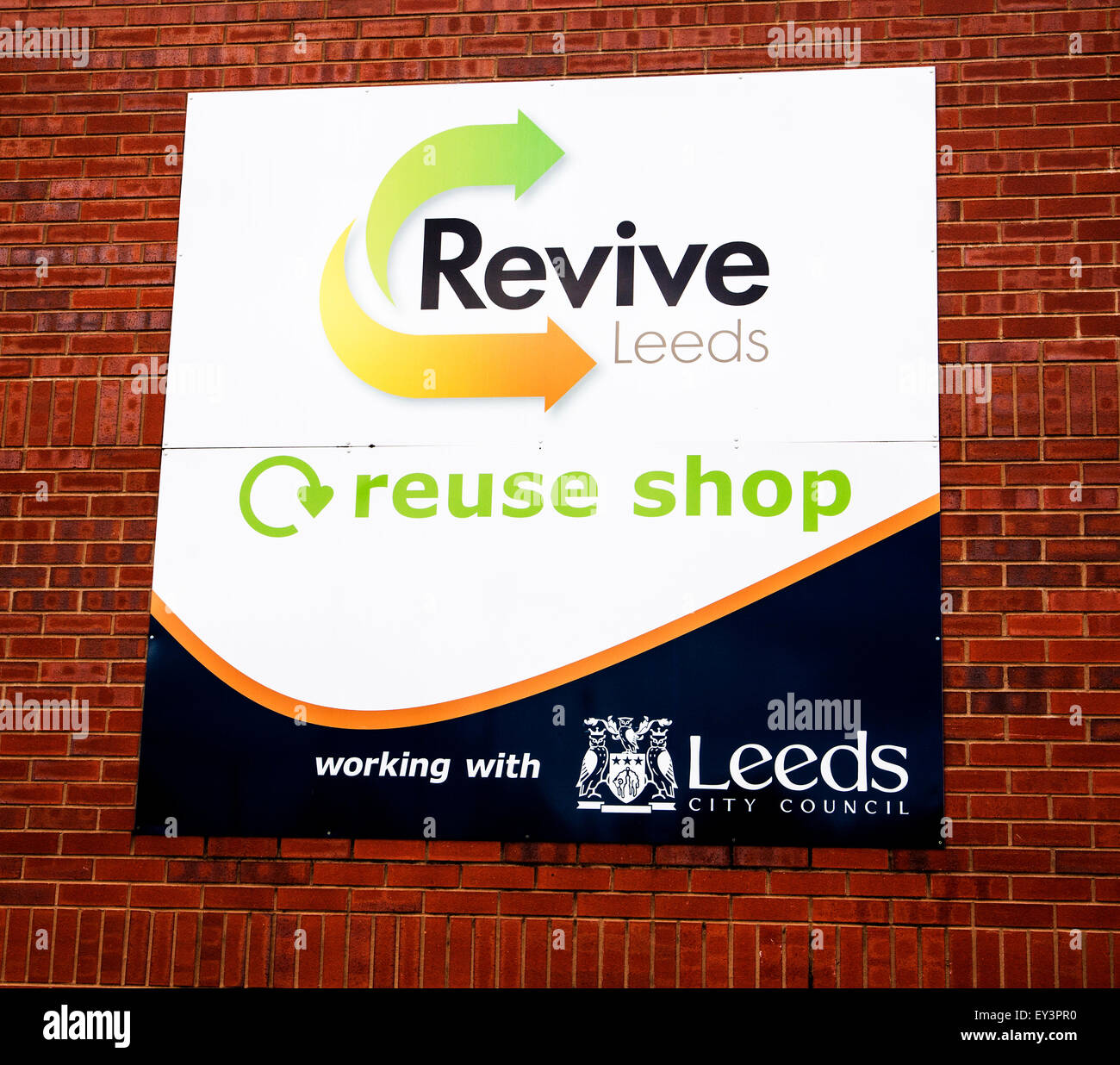 Stock Image Leeds City Council Recycling Stock Photo Alamy